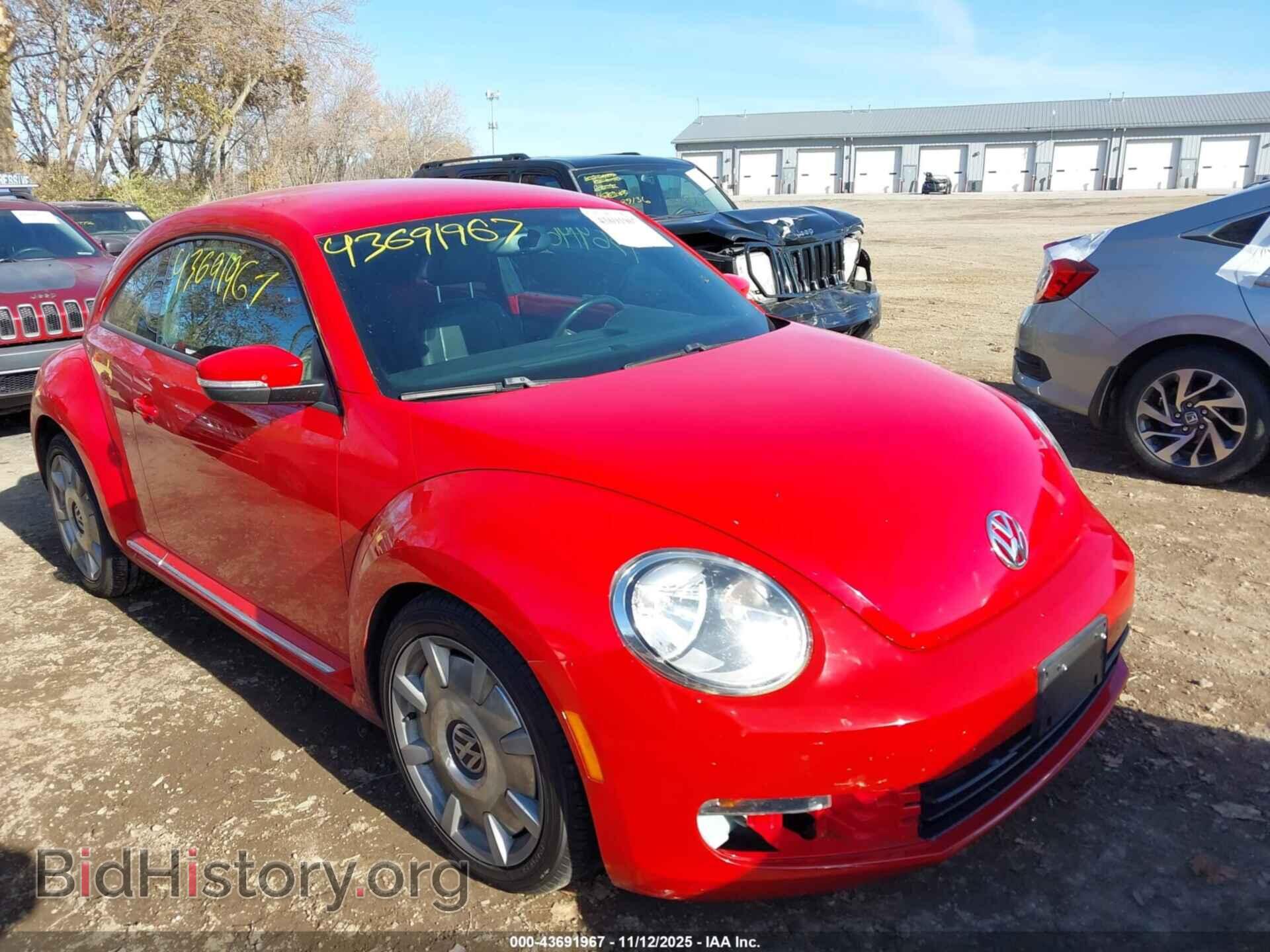 Фотография 3VWJP7AT3CM604027 - VOLKSWAGEN BEETLE 2012