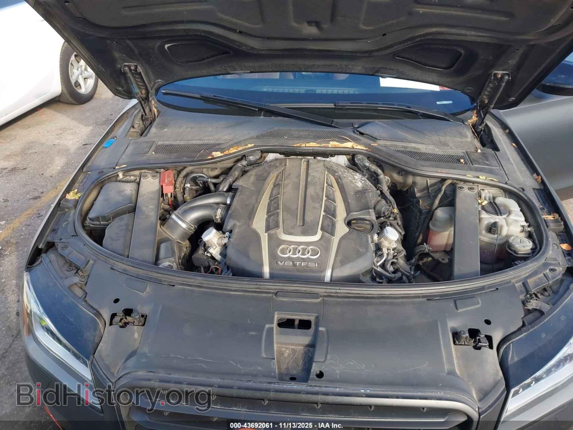 2014 AUDI A8 L - VIN: WAUR2AFDXEN006624 - Фото 10