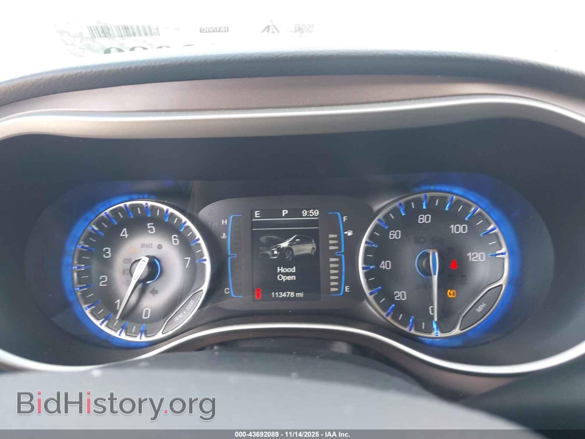 2017 CHRYSLER PACIFICA - VIN: 2C4RC1BG0HR668154 - Фото 7