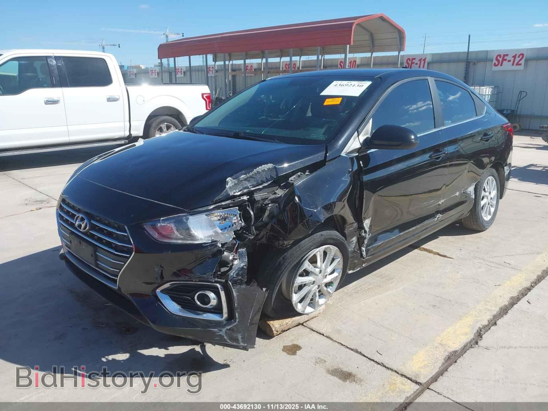 2022 HYUNDAI ACCENT - VIN: 3KPC24A61NE157990 - Фото 2