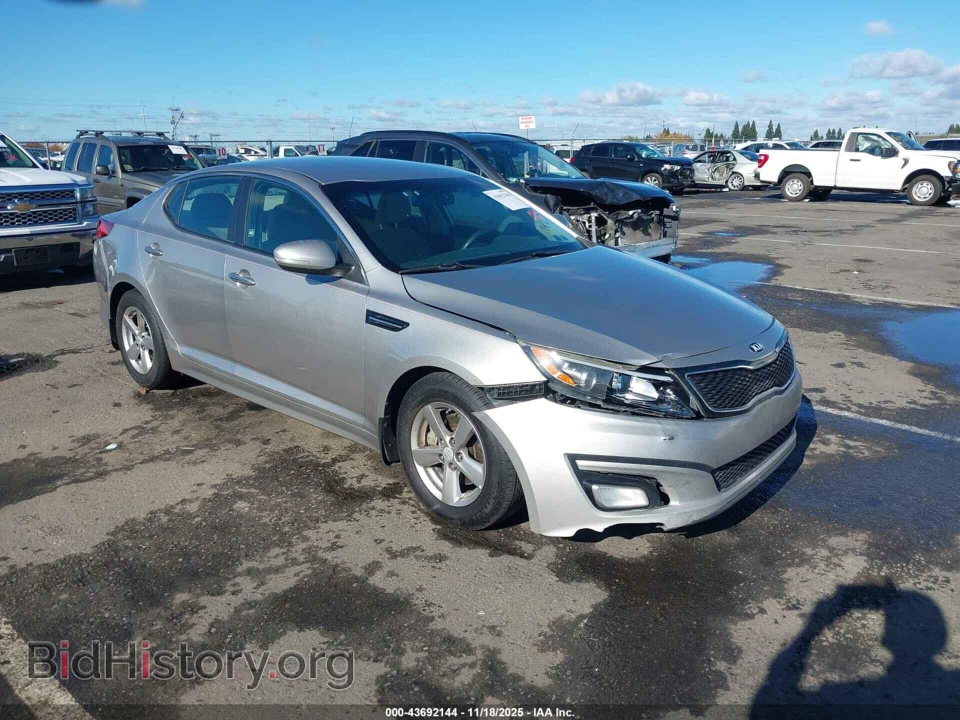 Фотография 5XXGM4A79FG465650 - KIA OPTIMA 2015