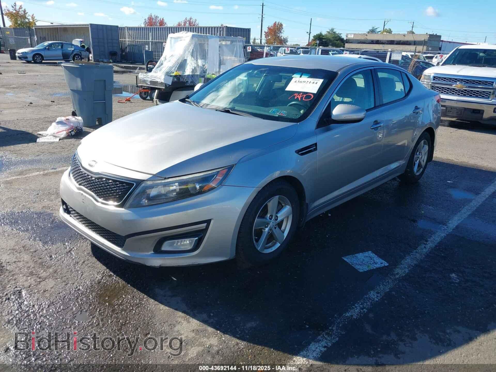 2015 KIA OPTIMA - VIN: 5XXGM4A79FG465650 - Фото 2