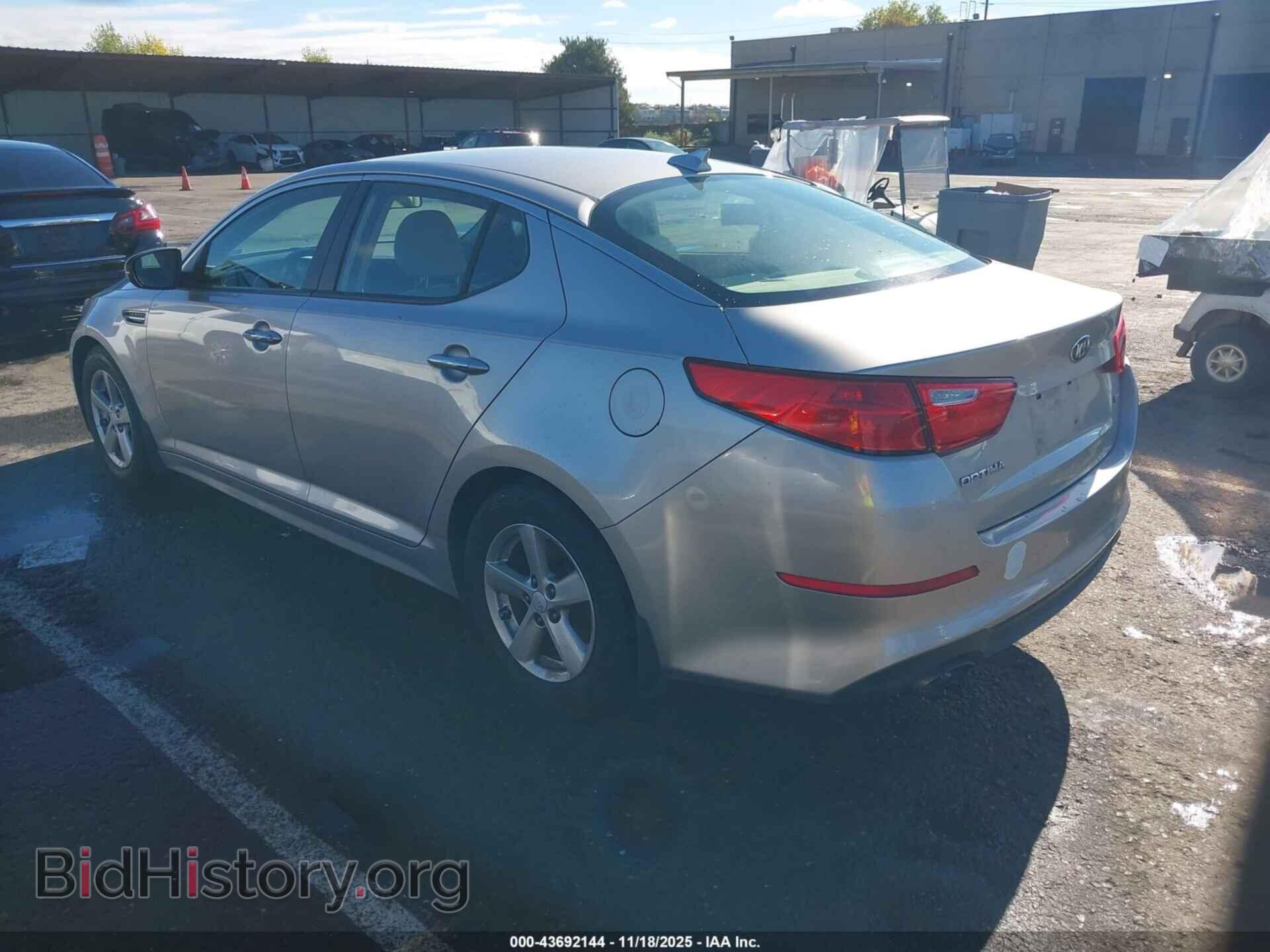 2015 KIA OPTIMA - VIN: 5XXGM4A79FG465650 - Фото 3