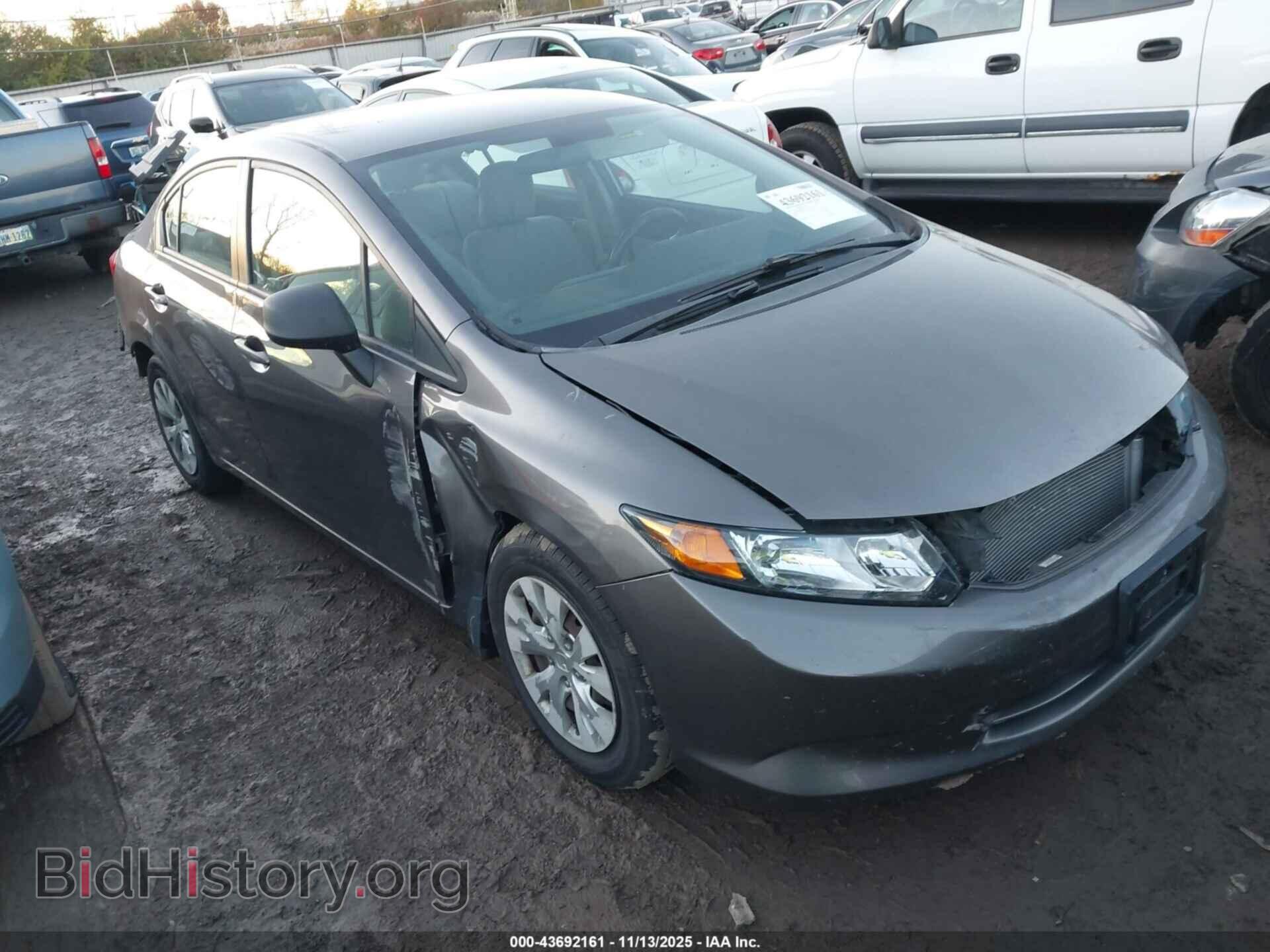 Photo 19XFB2F53CE047621 - HONDA CIVIC 2012