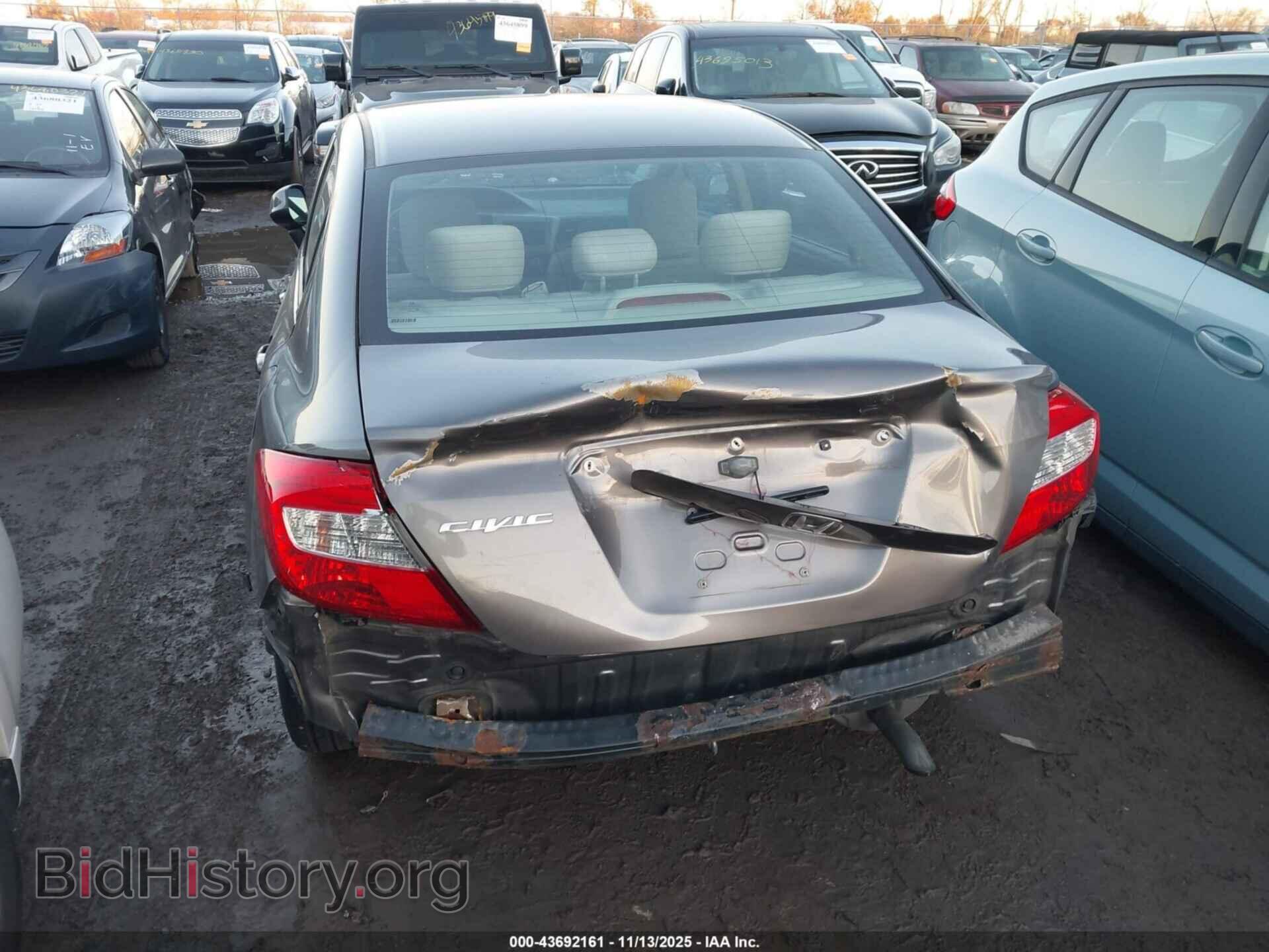2012 HONDA CIVIC - VIN: 19XFB2F53CE047621 - Фото 6