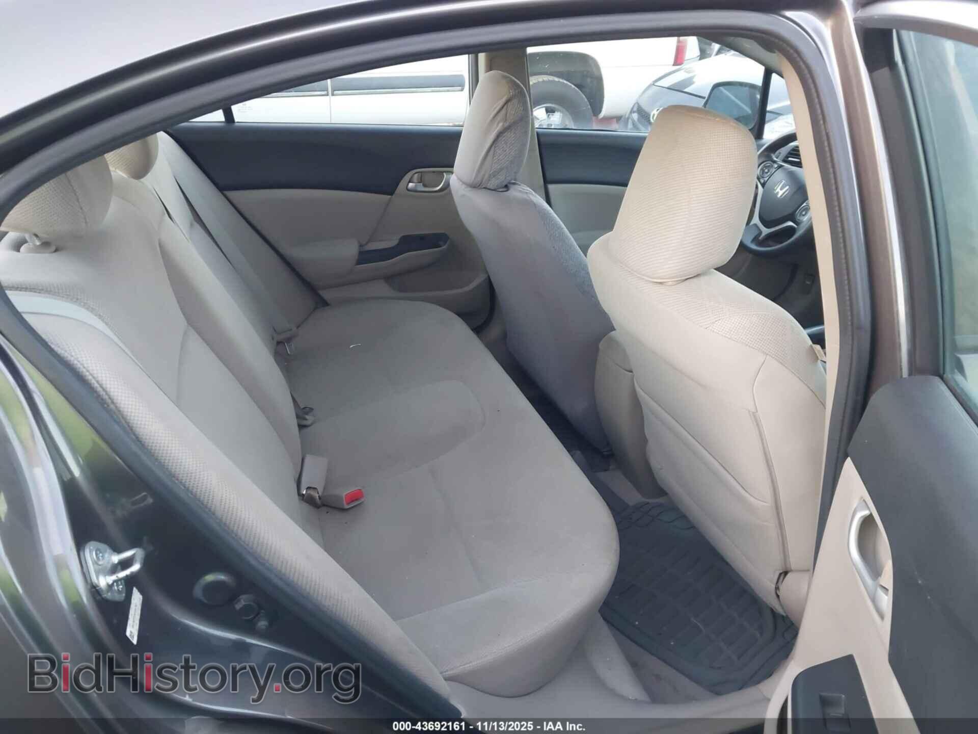2012 HONDA CIVIC - VIN: 19XFB2F53CE047621 - Фото 8