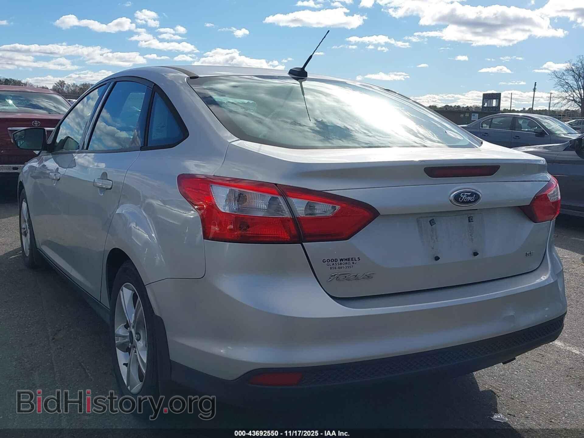 2014 FORD FOCUS - VIN: 1FADP3F26EL326825 - Фото 3