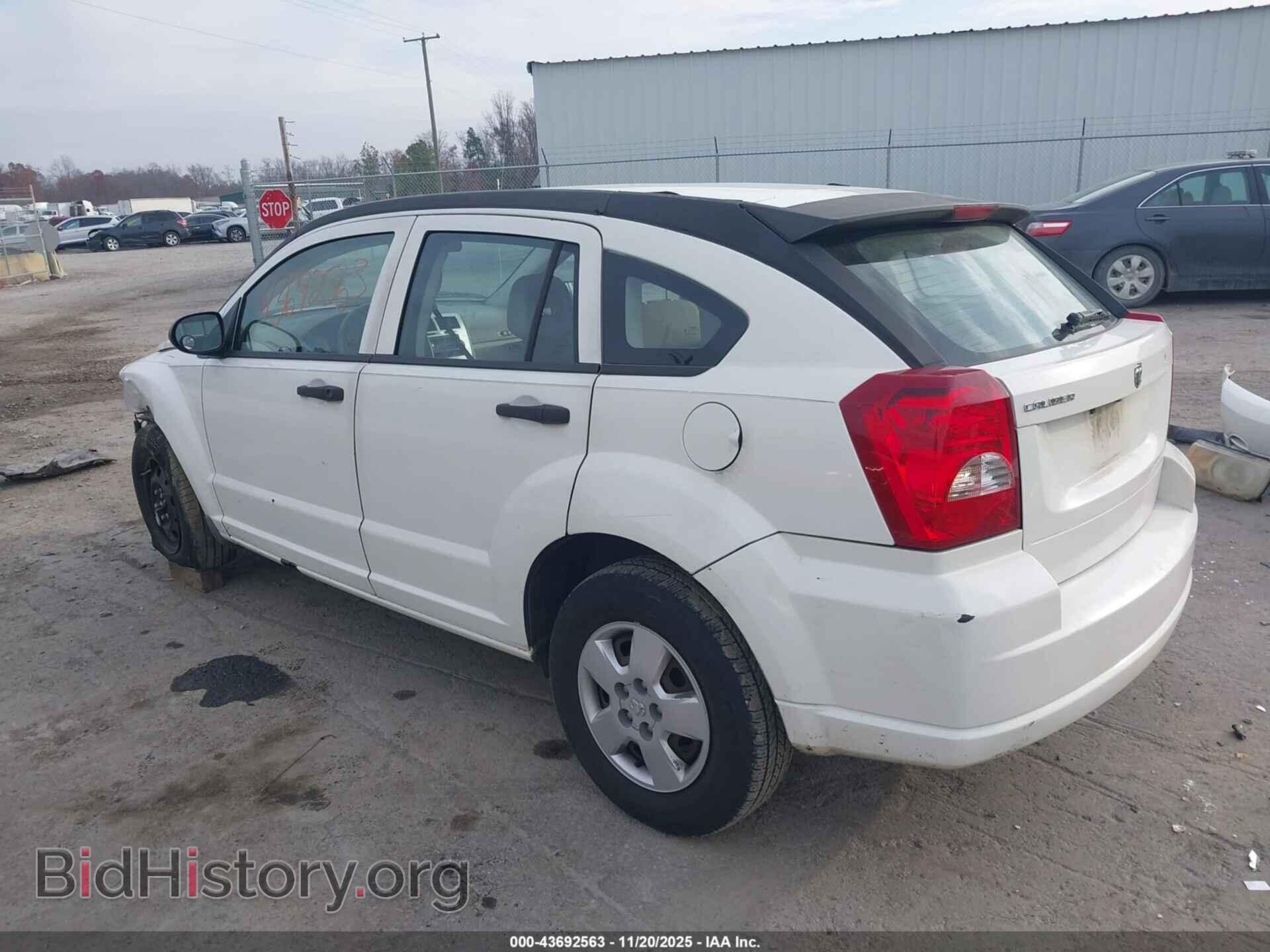 2007 DODGE CALIBER - VIN: 1B3HB28B57D315850 - Photo 3