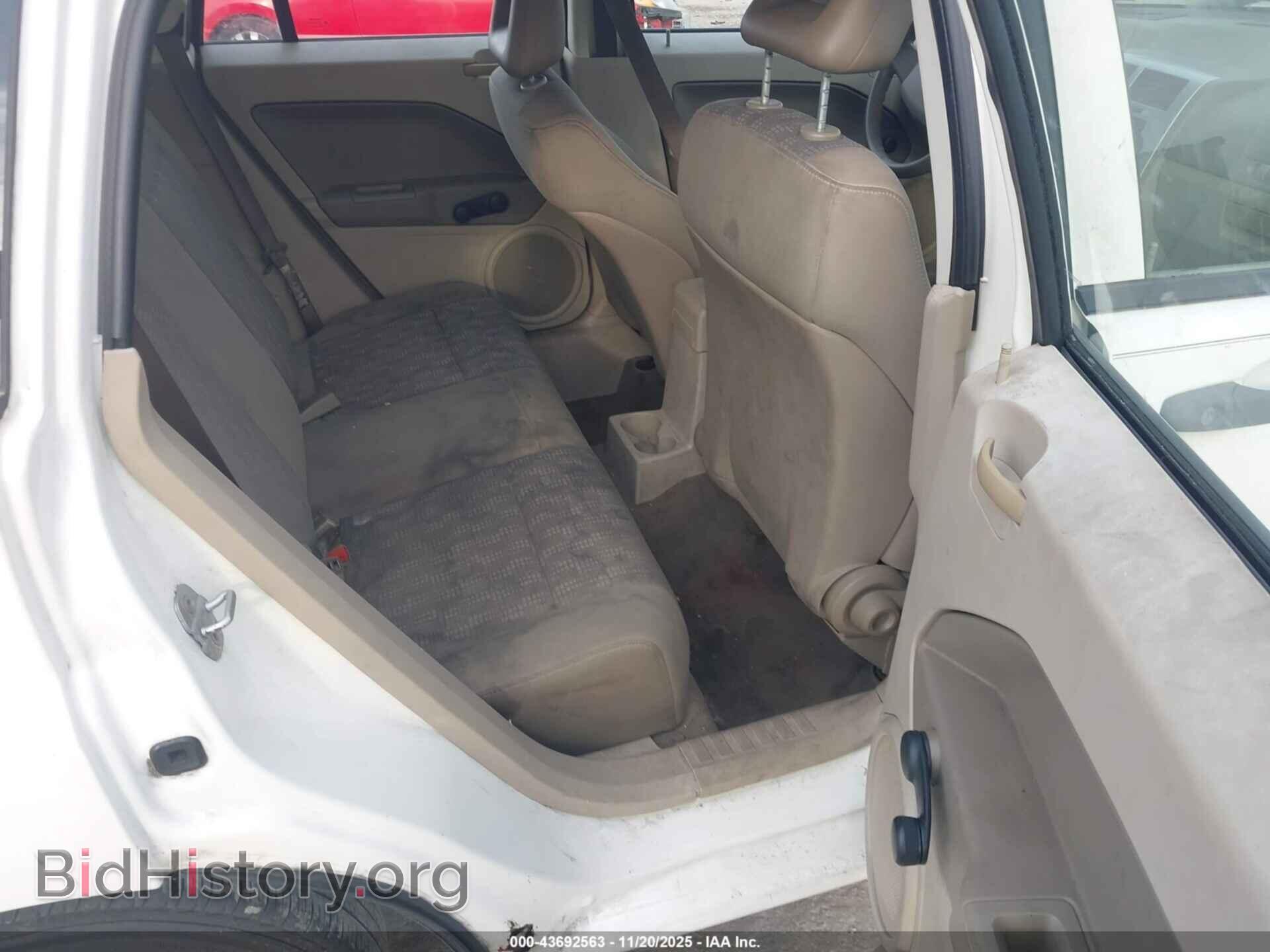 2007 DODGE CALIBER - VIN: 1B3HB28B57D315850 - Photo 8