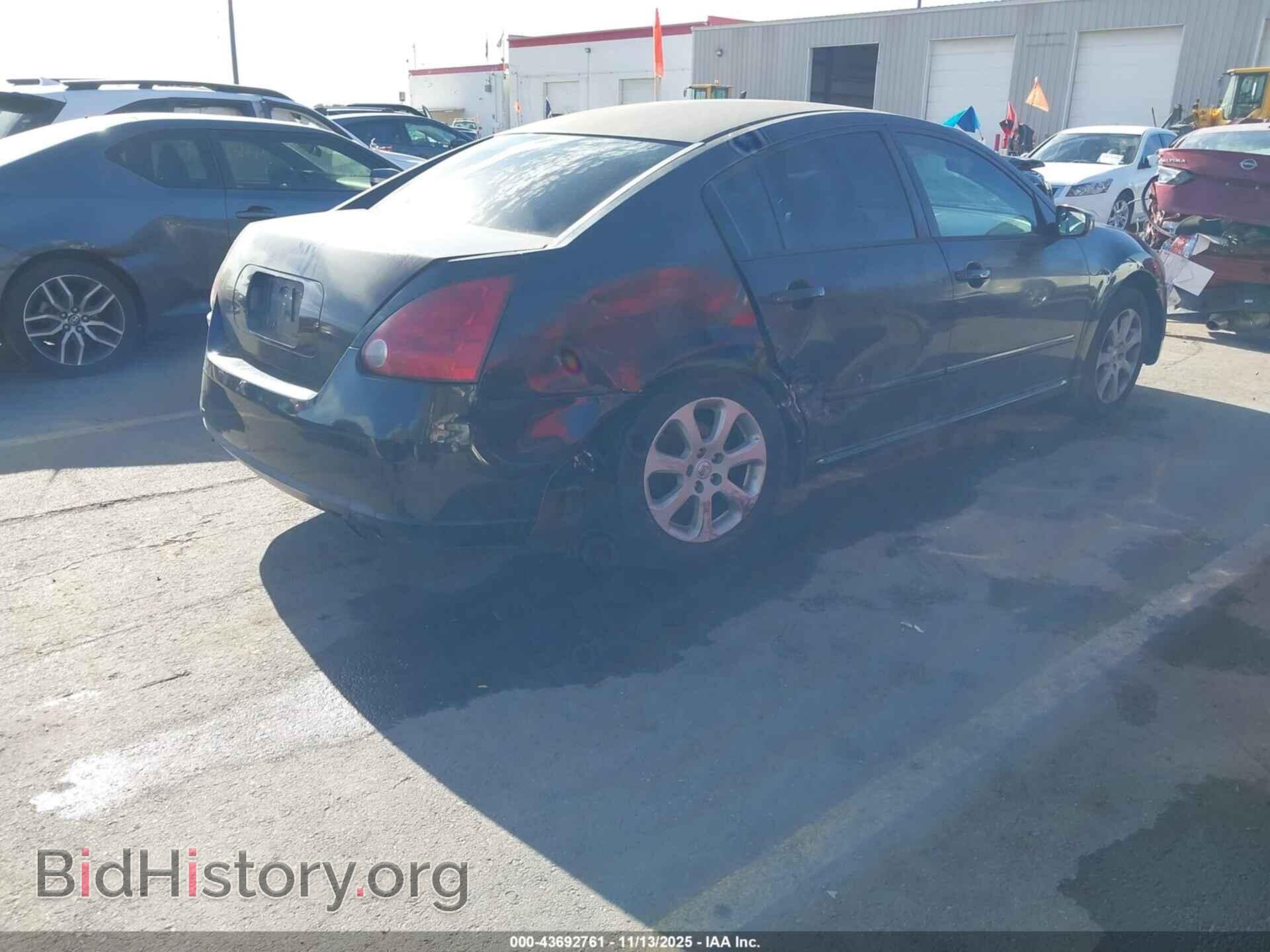 2007 NISSAN MAXIMA - VIN: 1N4BA41E97C809518 - Фото 4
