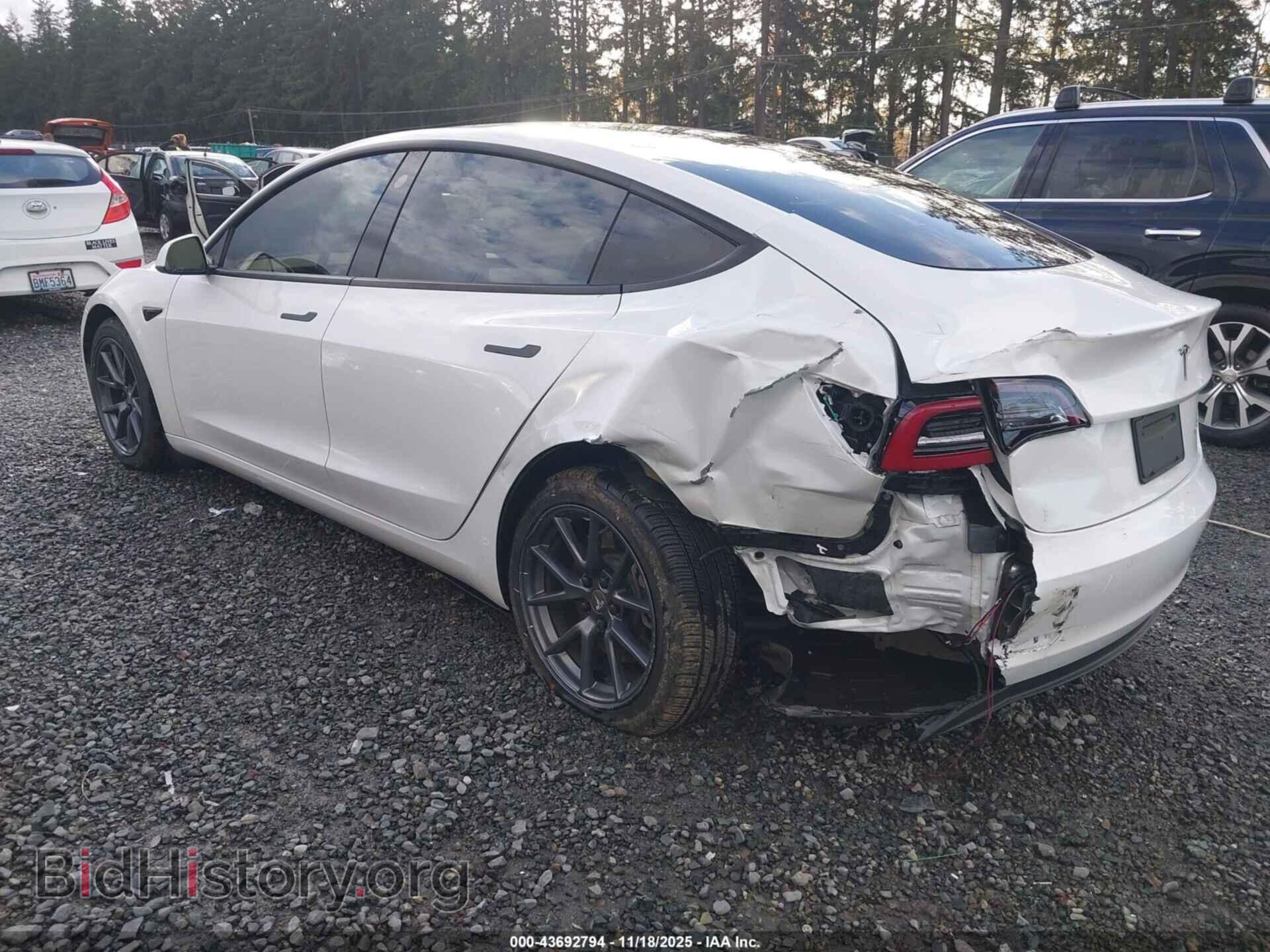 2021 TESLA MODEL 3 - VIN: 5YJ3E1EB8MF037979 - Фото 3