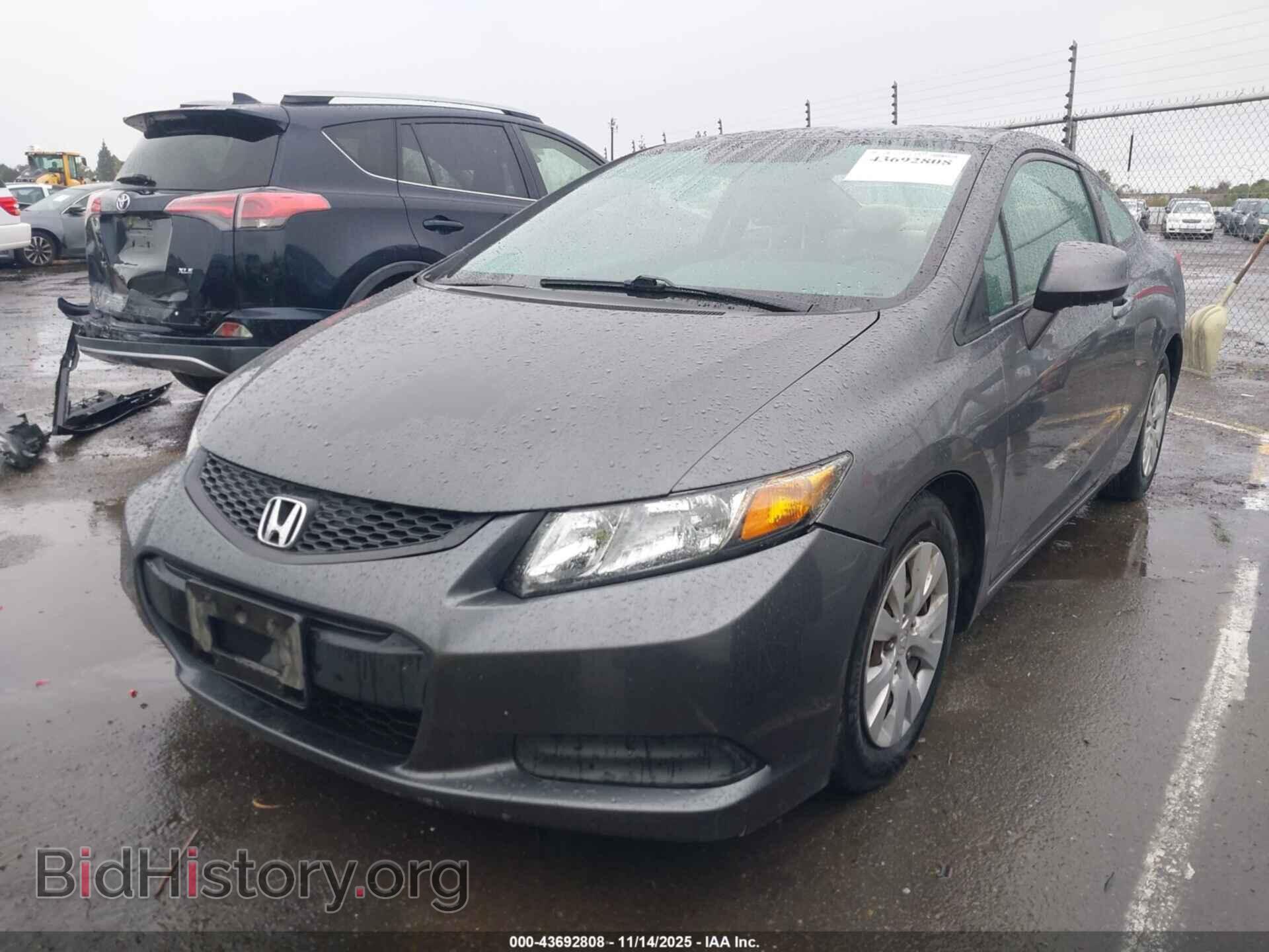 2012 HONDA CIVIC - VIN: 2HGFG3B57CH514221 - Фото 2