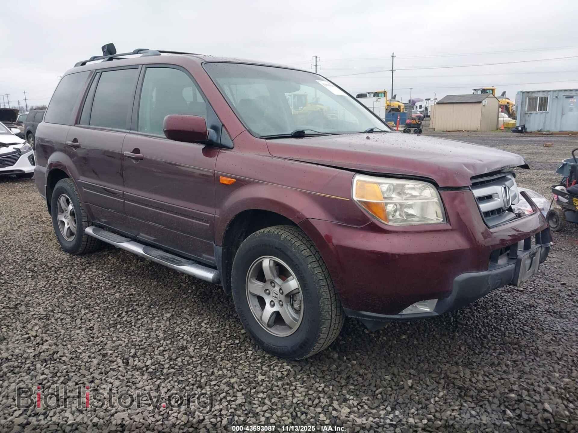 Photo 2HKYF18637H501509 - HONDA PILOT 2007