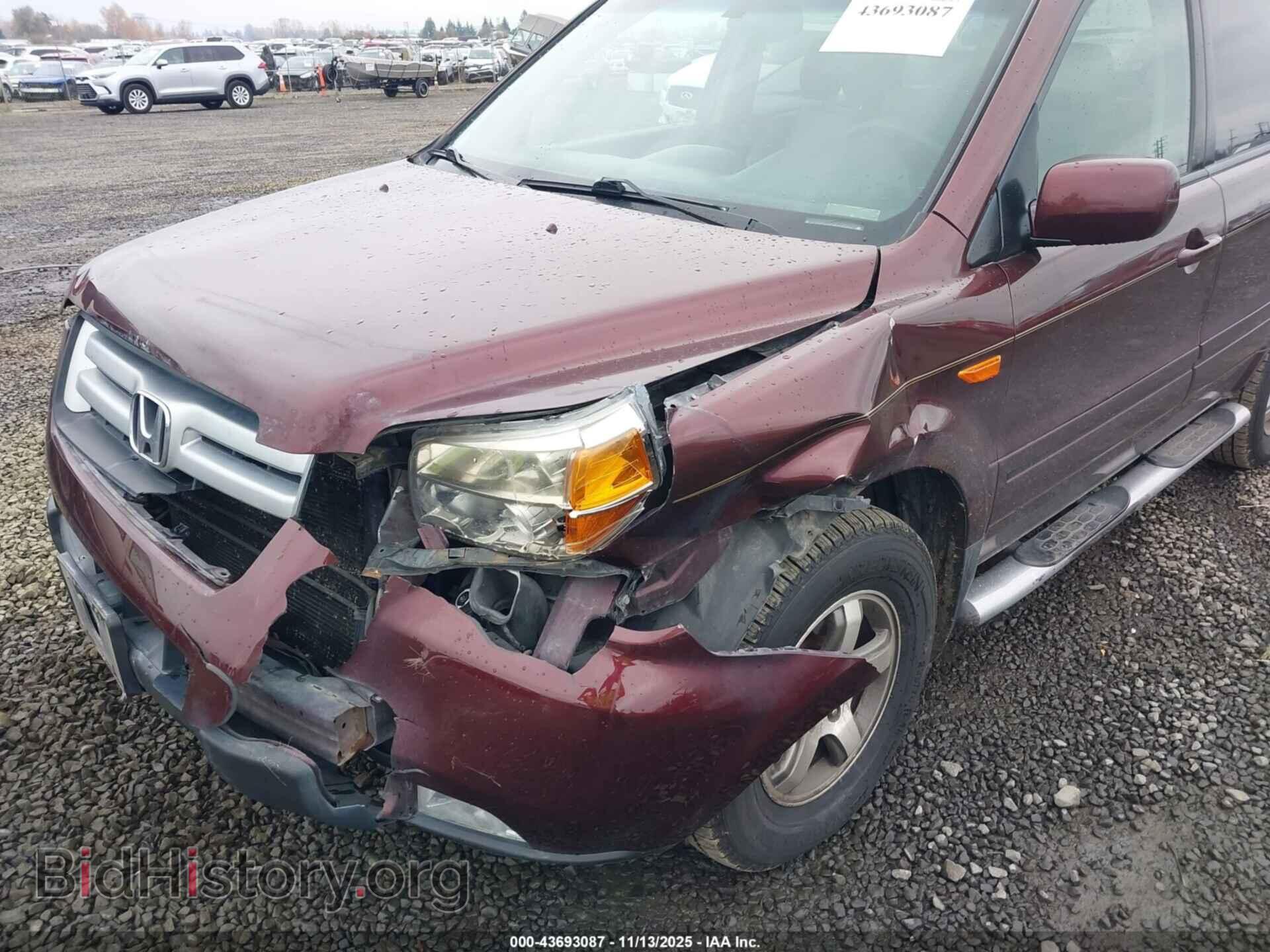 2007 HONDA PILOT - VIN: 2HKYF18637H501509 - Фото 6
