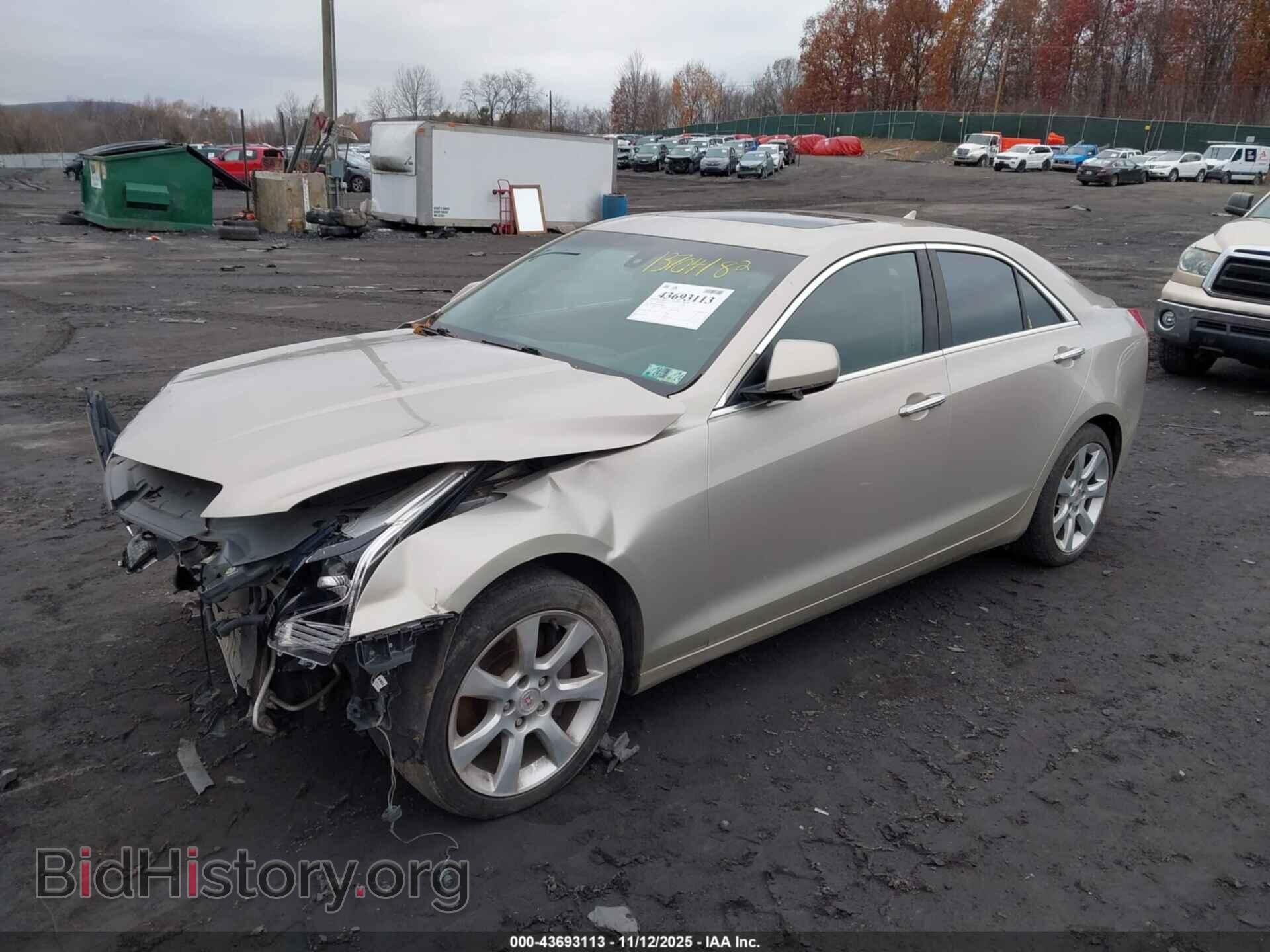 2013 CADILLAC ATS - VIN: 1G6AG5RX9D0140683 - Фото 2