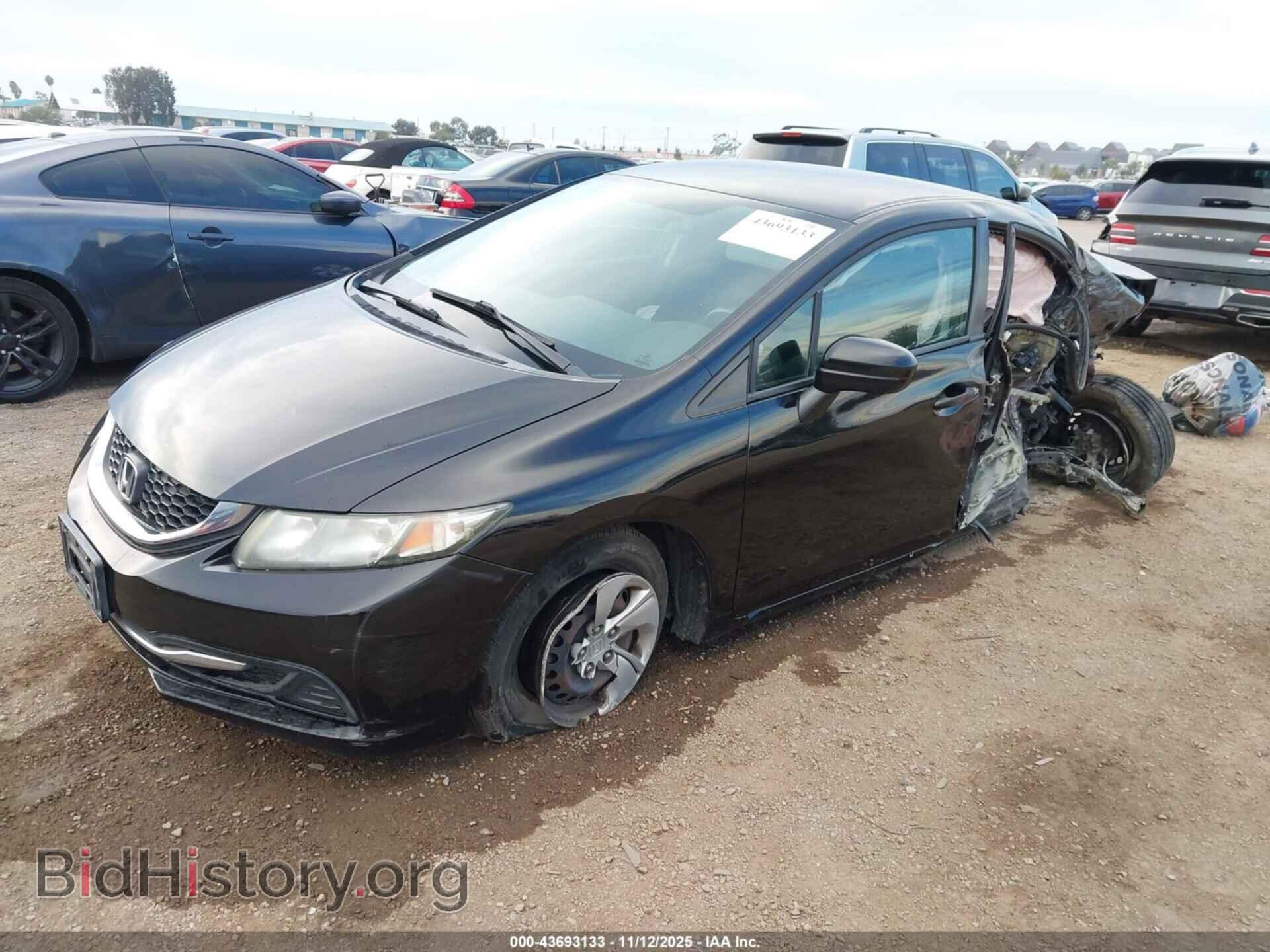 2015 HONDA CIVIC - VIN: 2HGFB2F53FH542721 - Фото 2