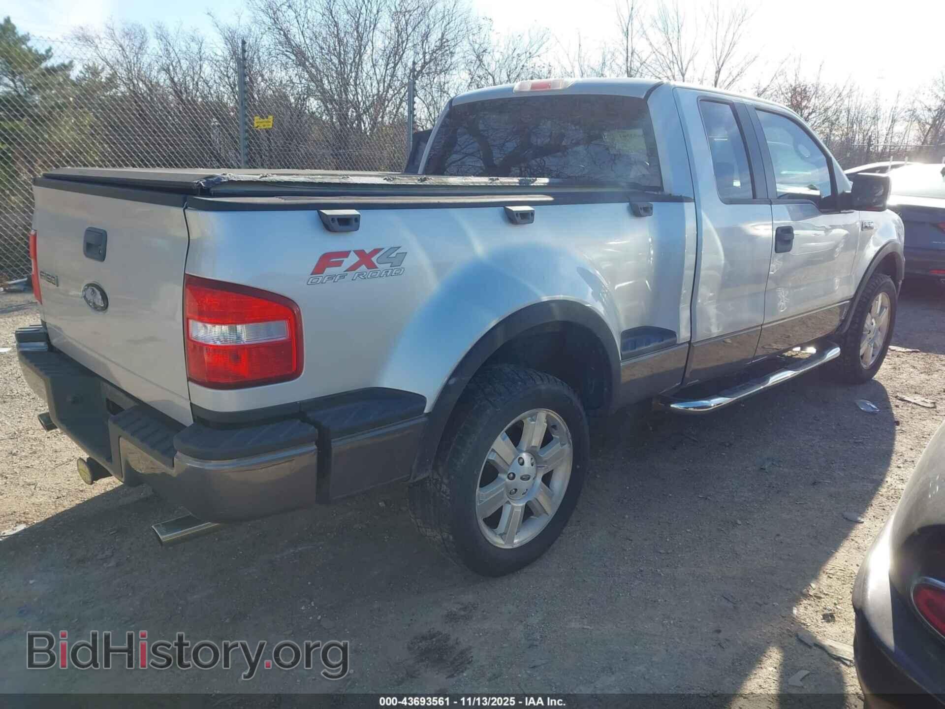 2006 FORD F-150 - VIN: 1FTPX04506KA82454 - Фото 4