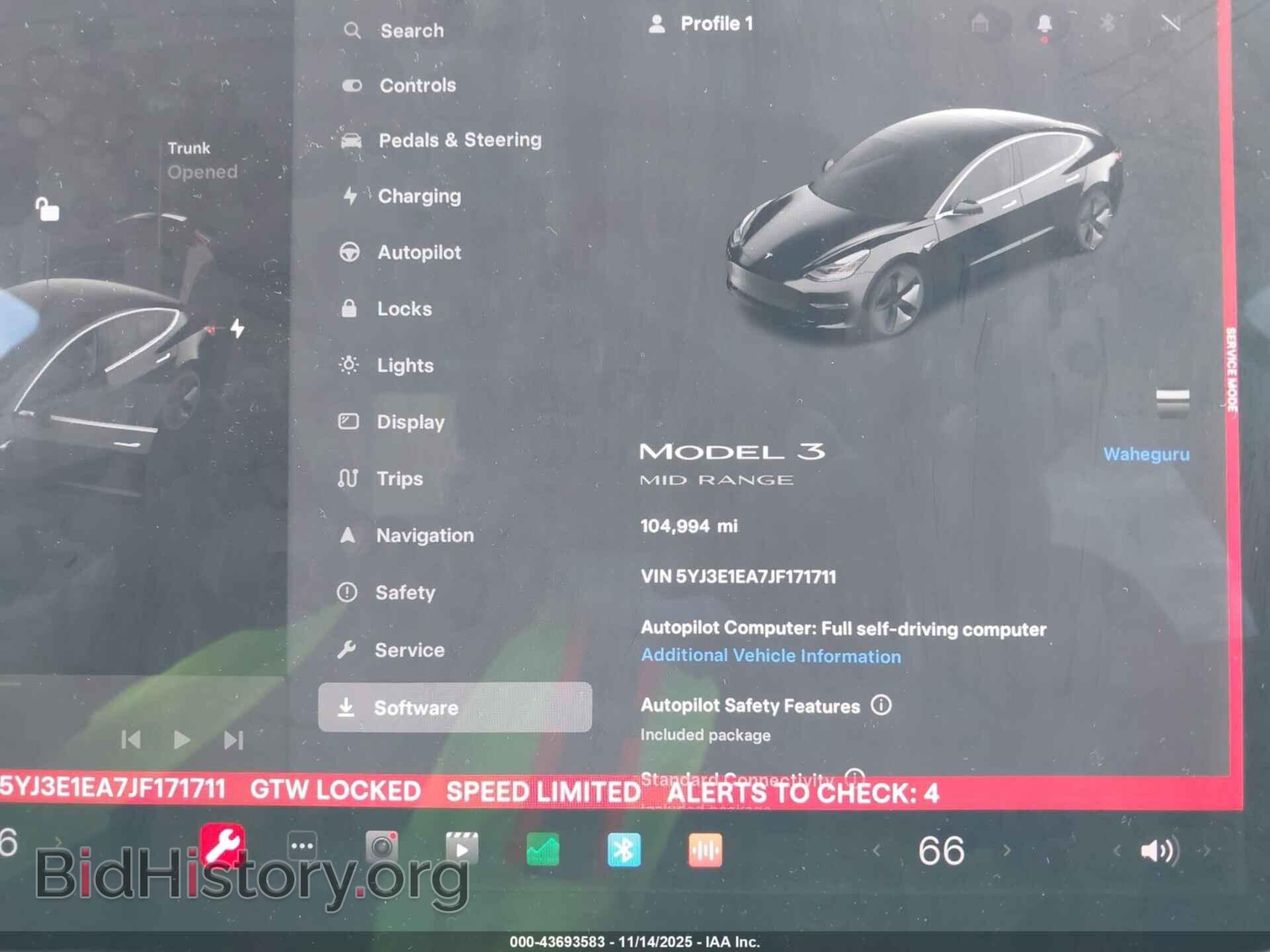2018 TESLA MODEL 3 - VIN: 5YJ3E1EA7JF171711 - Photo 7