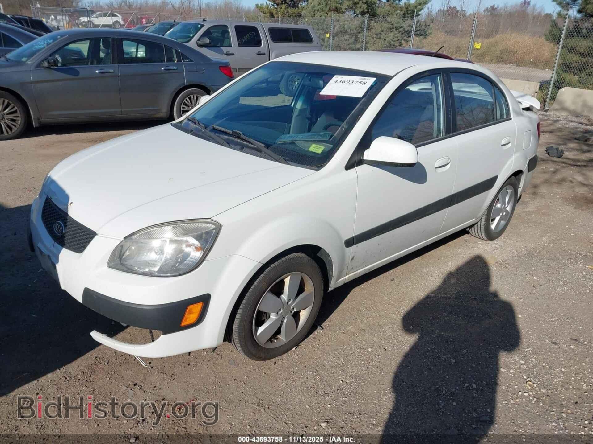 2008 KIA RIO - VIN: KNADE123486302932 - Фото 2