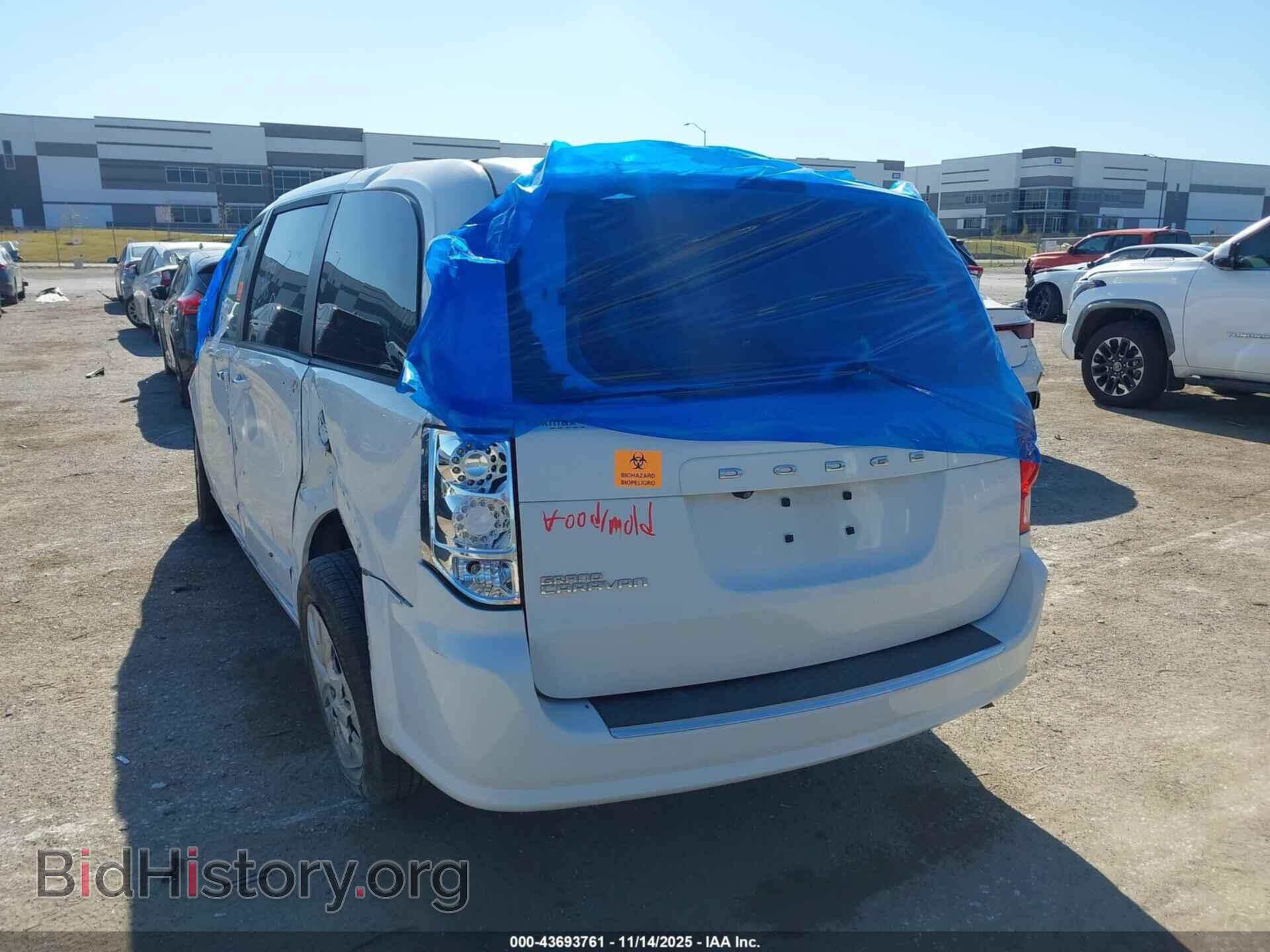 2018 DODGE GRAND CARAVAN - VIN: 2C4RDGBG3JR181021 - Фото 3