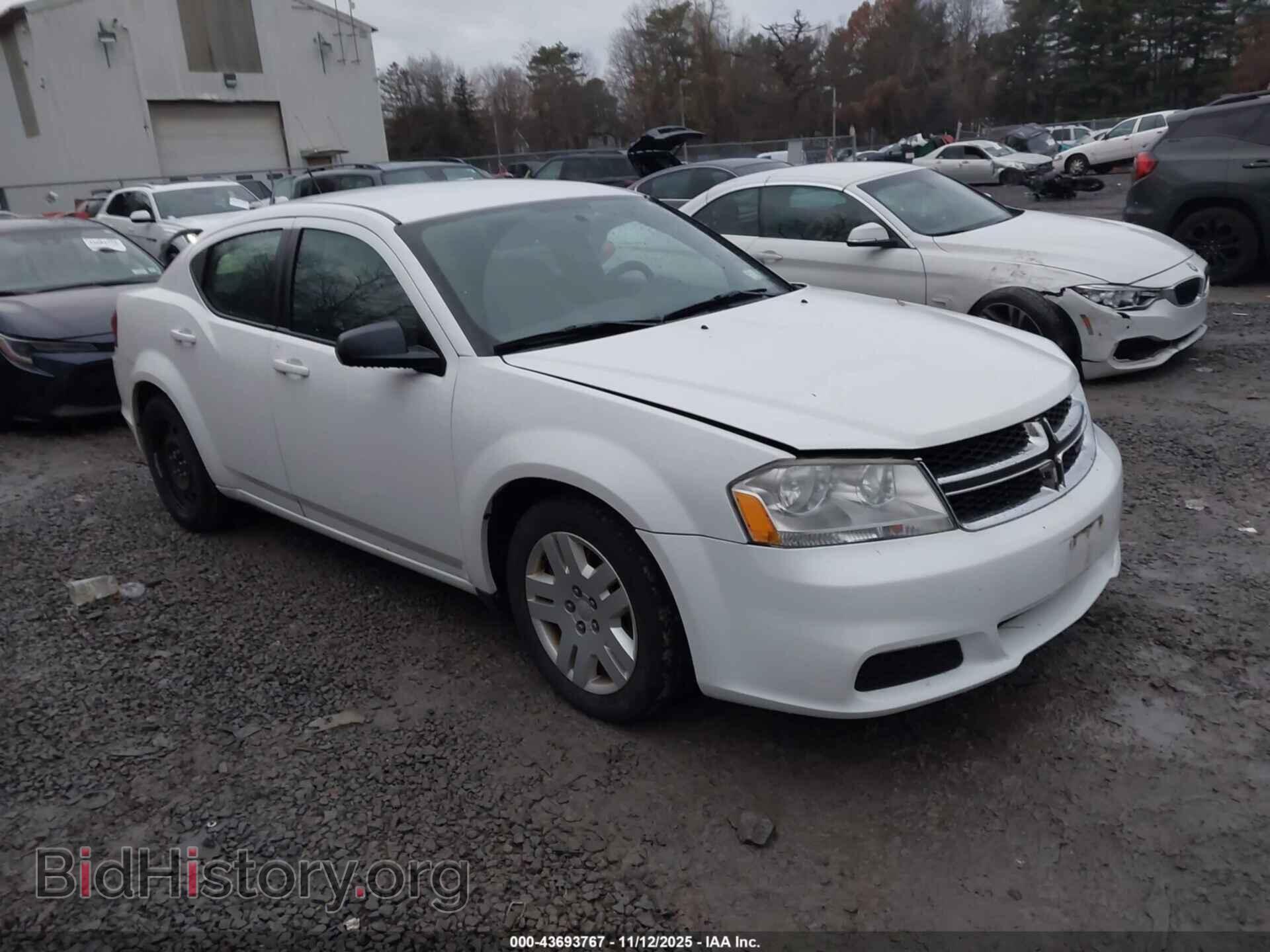 Photo 1B3BD4FB2BN620854 - DODGE AVENGER 2011