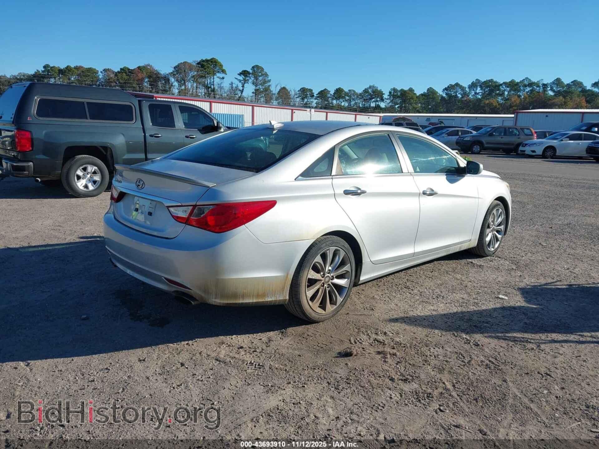 2012 HYUNDAI SONATA - VIN: 5NPEC4AC5CH453776 - Фото 4