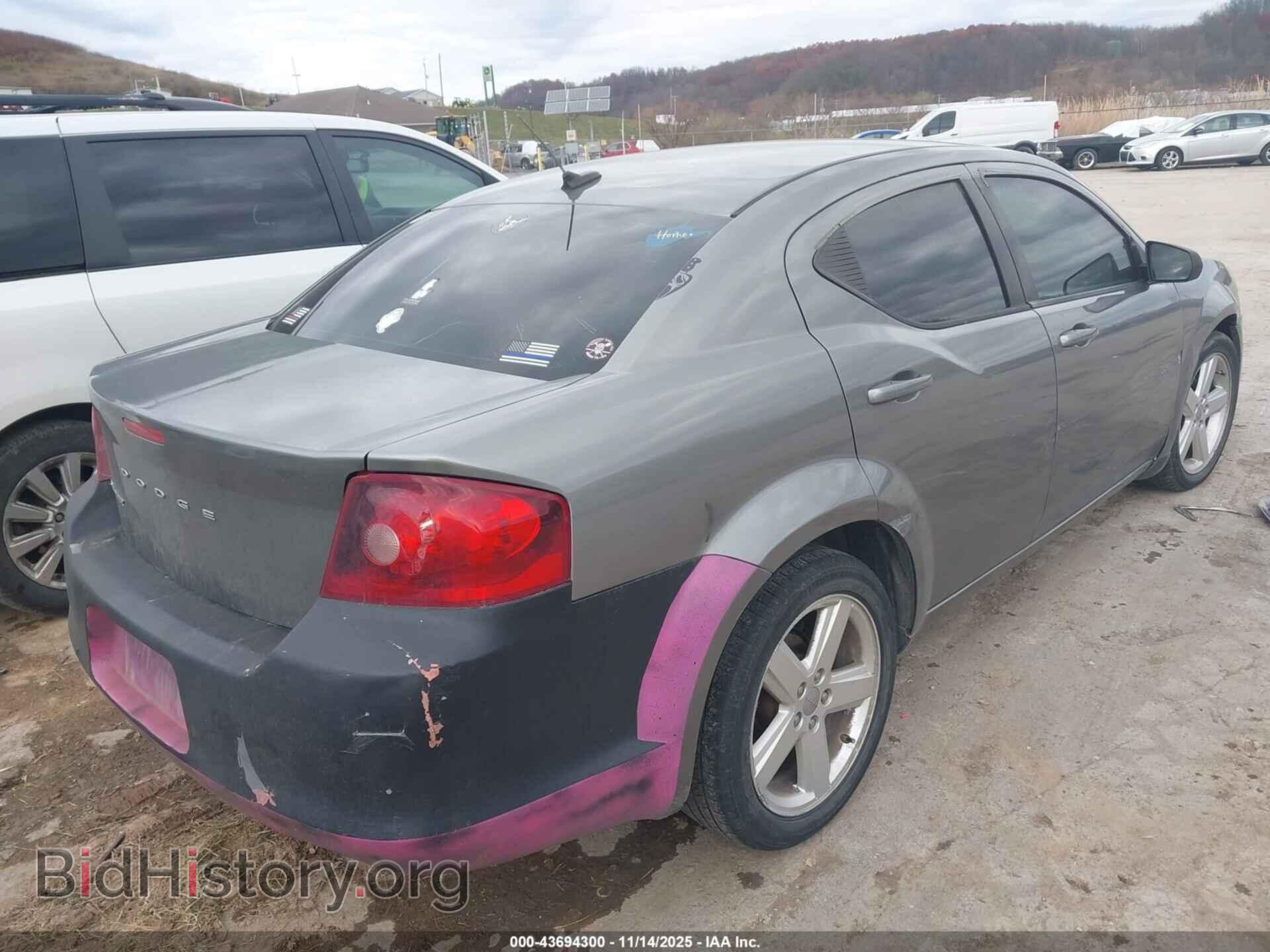 2013 DODGE AVENGER - VIN: 1C3CDZAB6DN519363 - Фото 4