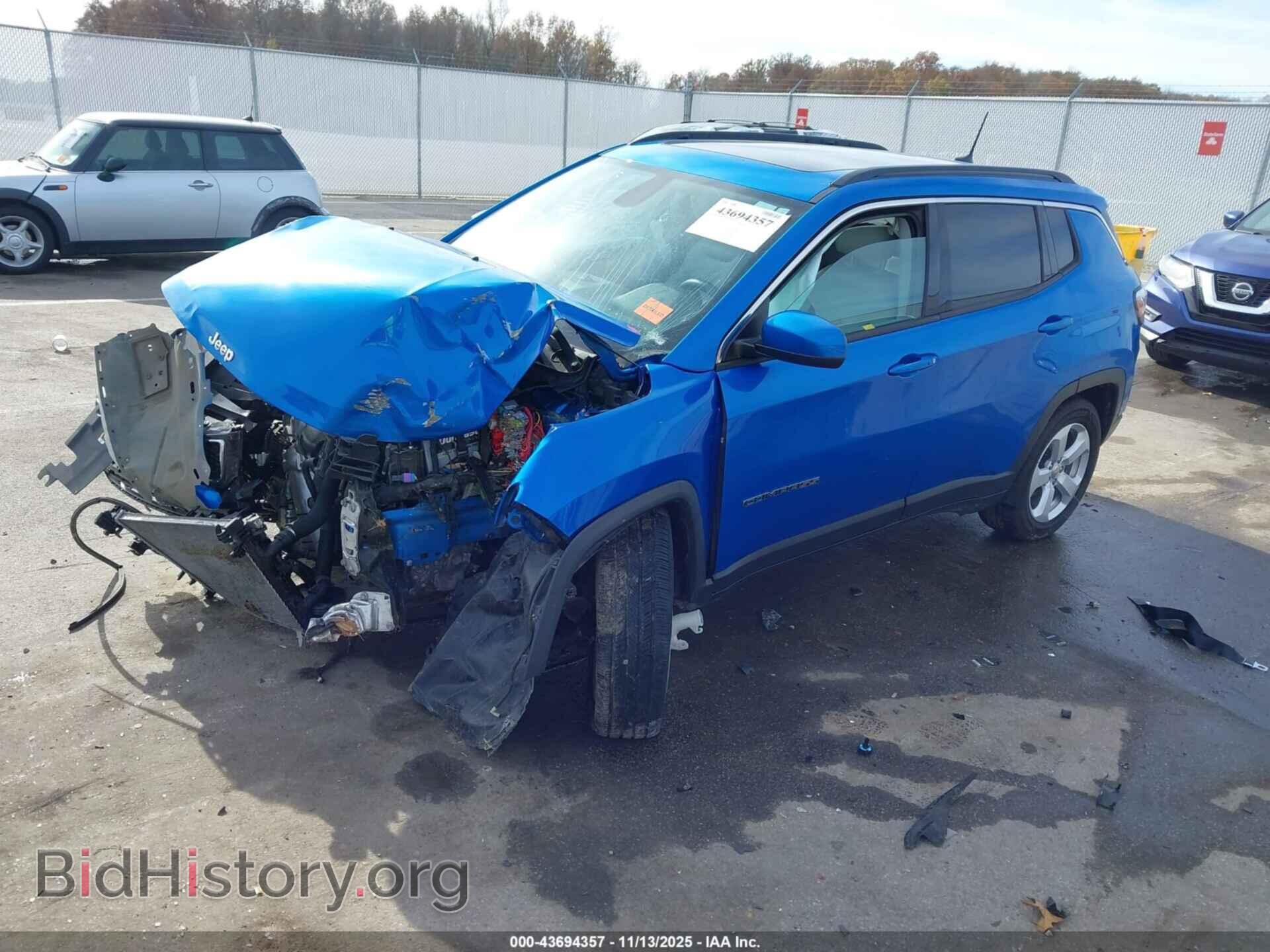 2018 JEEP COMPASS - VIN: 3C4NJDBB3JT463585 - Фото 2
