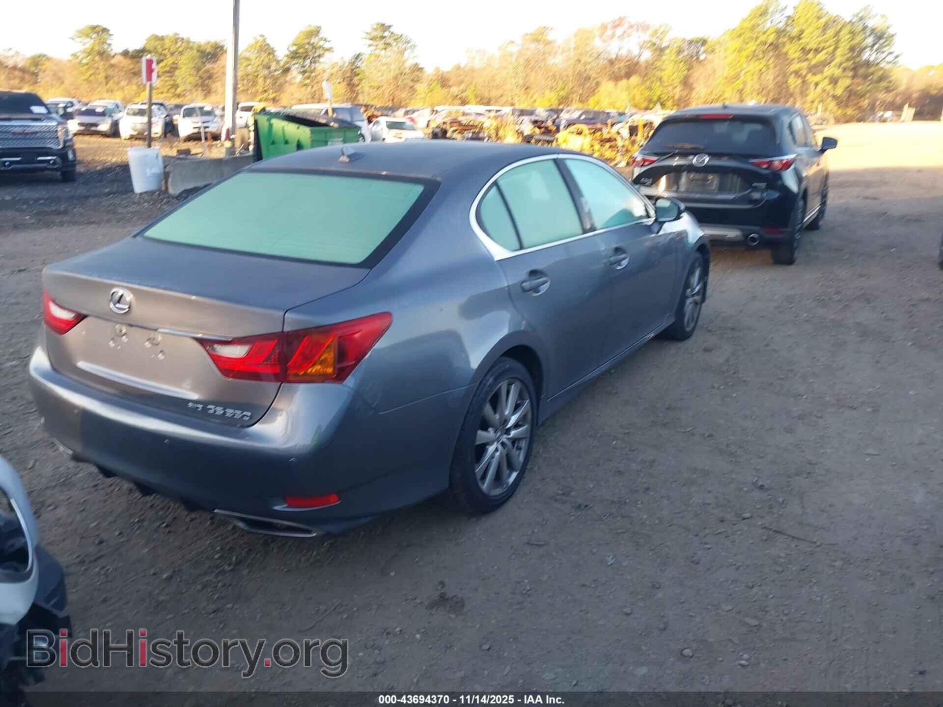2013 LEXUS GS 350 - VIN: JTHCE1BL0D5015021 - Фото 4