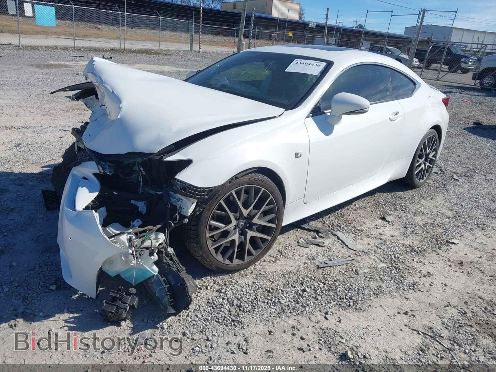 2016 LEXUS RC 350 - VIN: JTHHE5BC4G5013516 - Фото 2