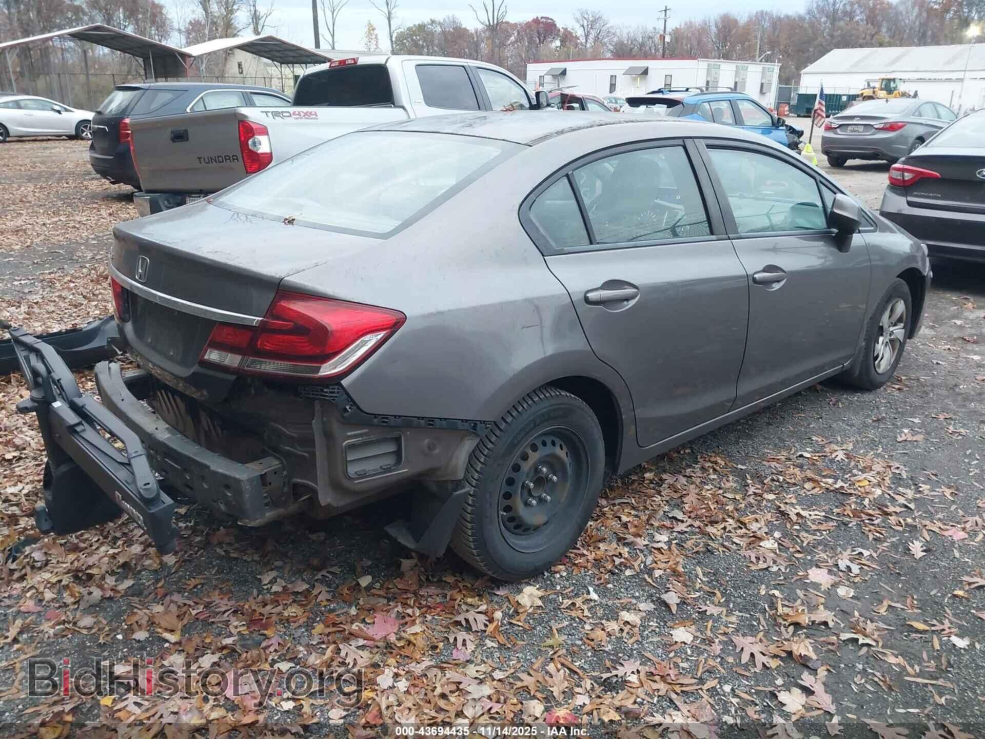 2013 HONDA CIVIC - VIN: 19XFB2E59DE012763 - Фото 4