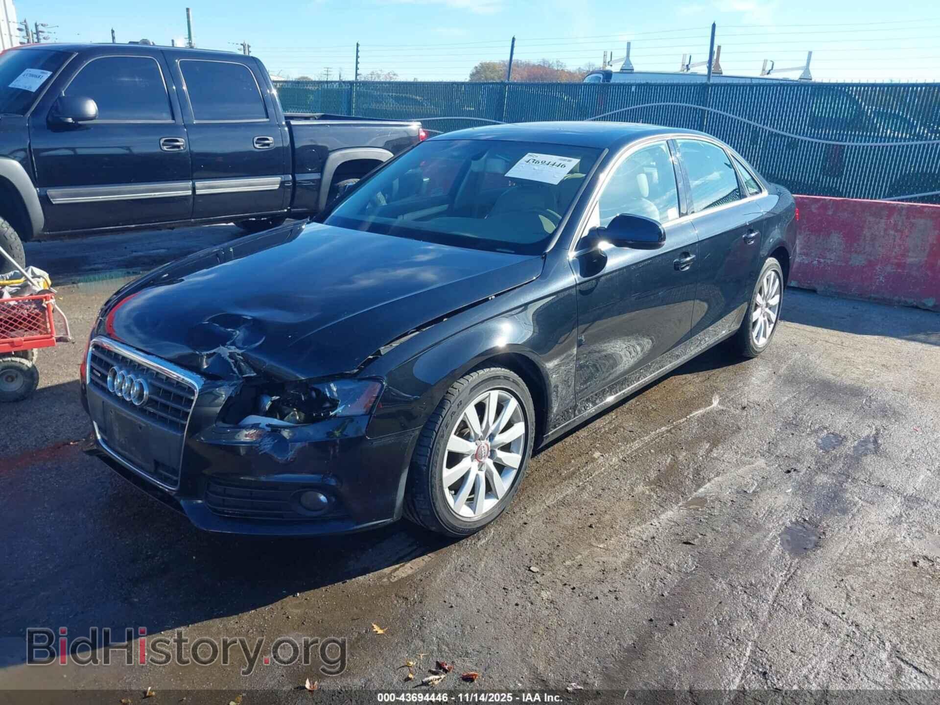2012 AUDI A4 - VIN: WAUBFAFL1CA118830 - Фото 2