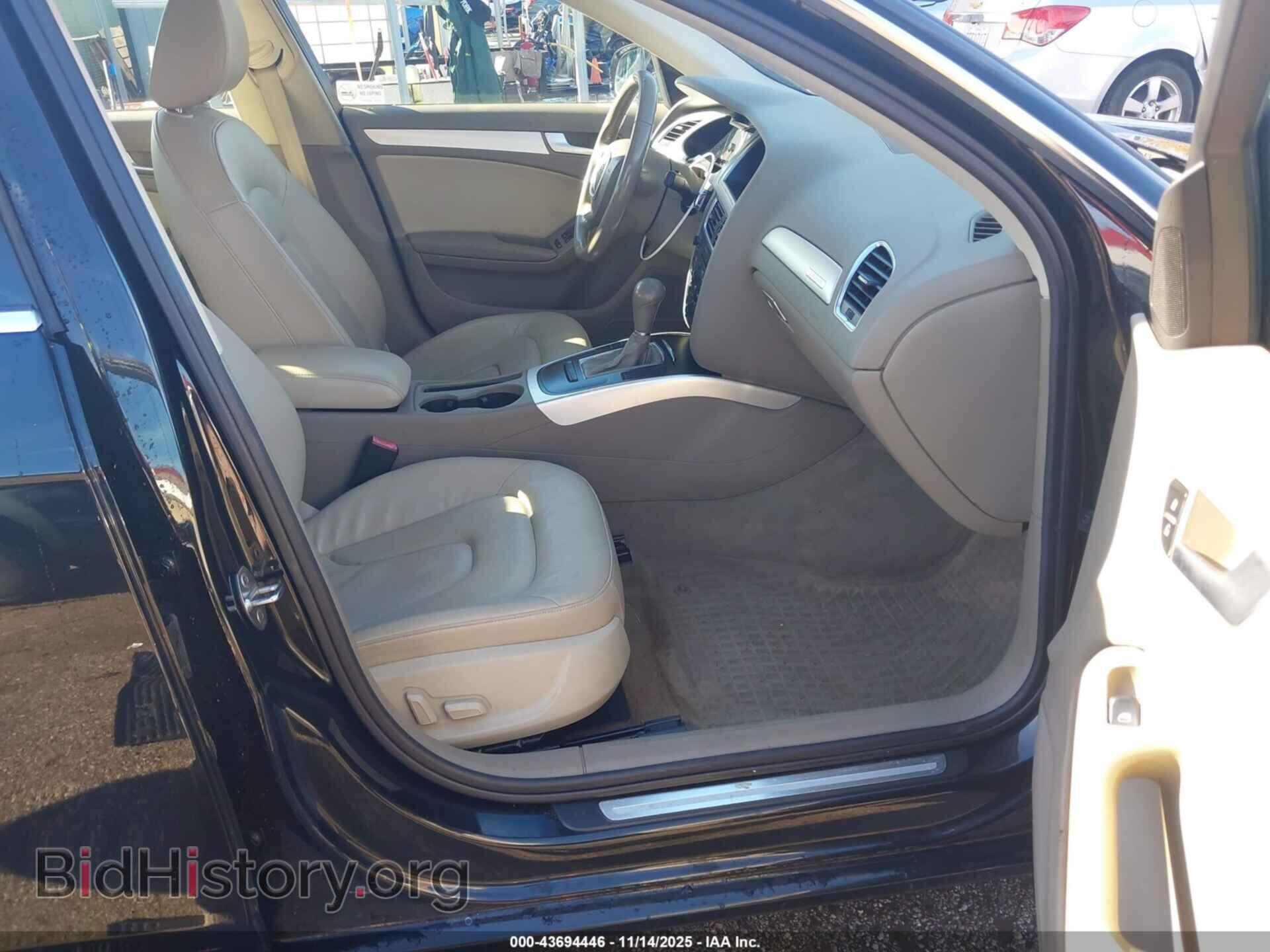 2012 AUDI A4 - VIN: WAUBFAFL1CA118830 - Фото 5