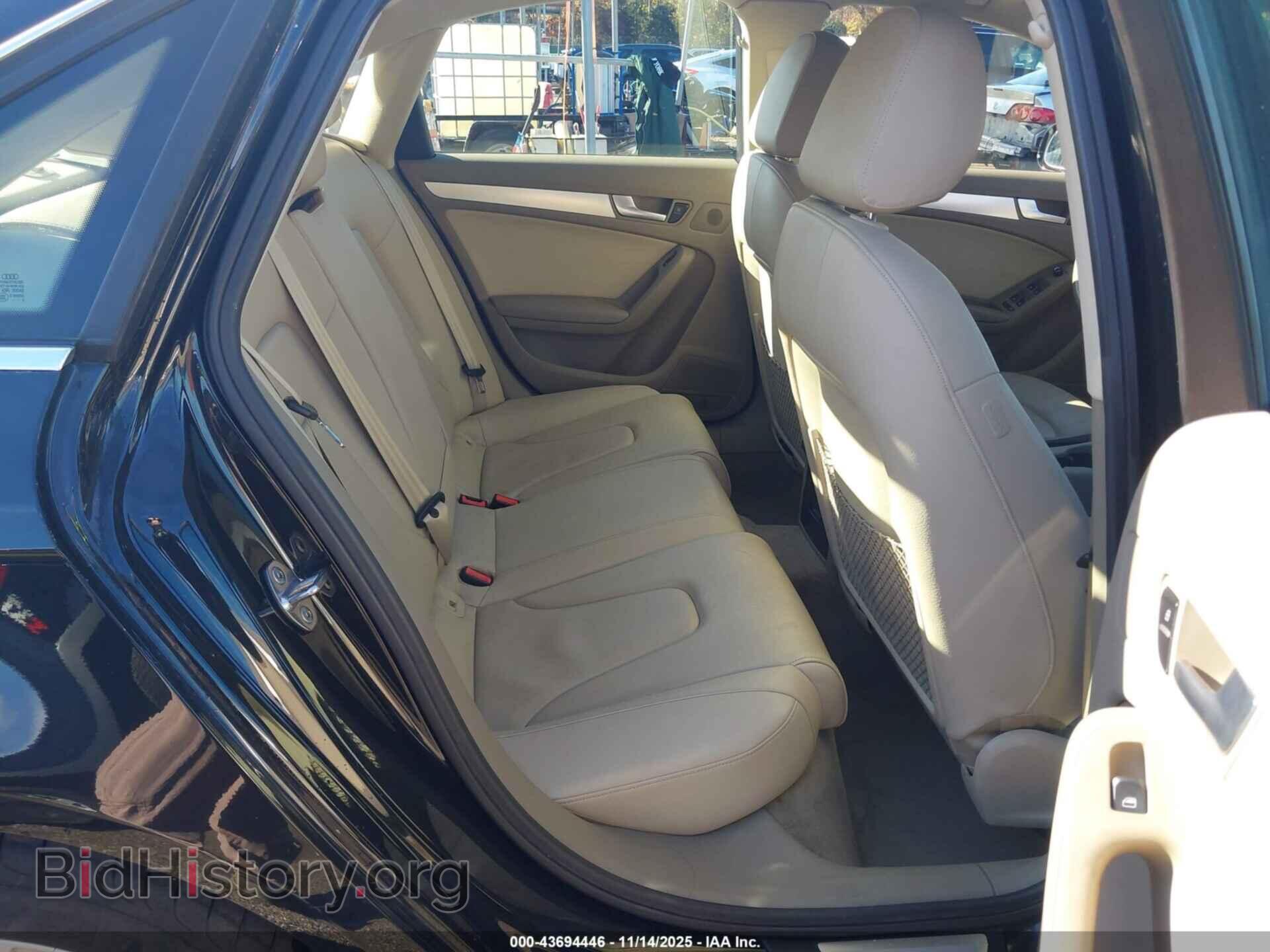 2012 AUDI A4 - VIN: WAUBFAFL1CA118830 - Фото 8