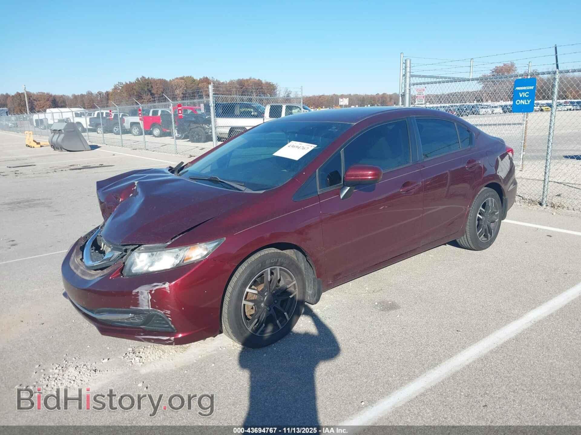 2015 HONDA CIVIC - VIN: 19XFB2F59FE108085 - Фото 2