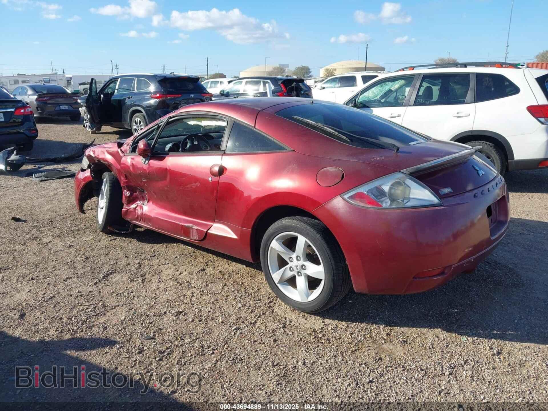 2007 MITSUBISHI ECLIPSE - VIN: 4A3AK24FX7E004995 - Photo 3