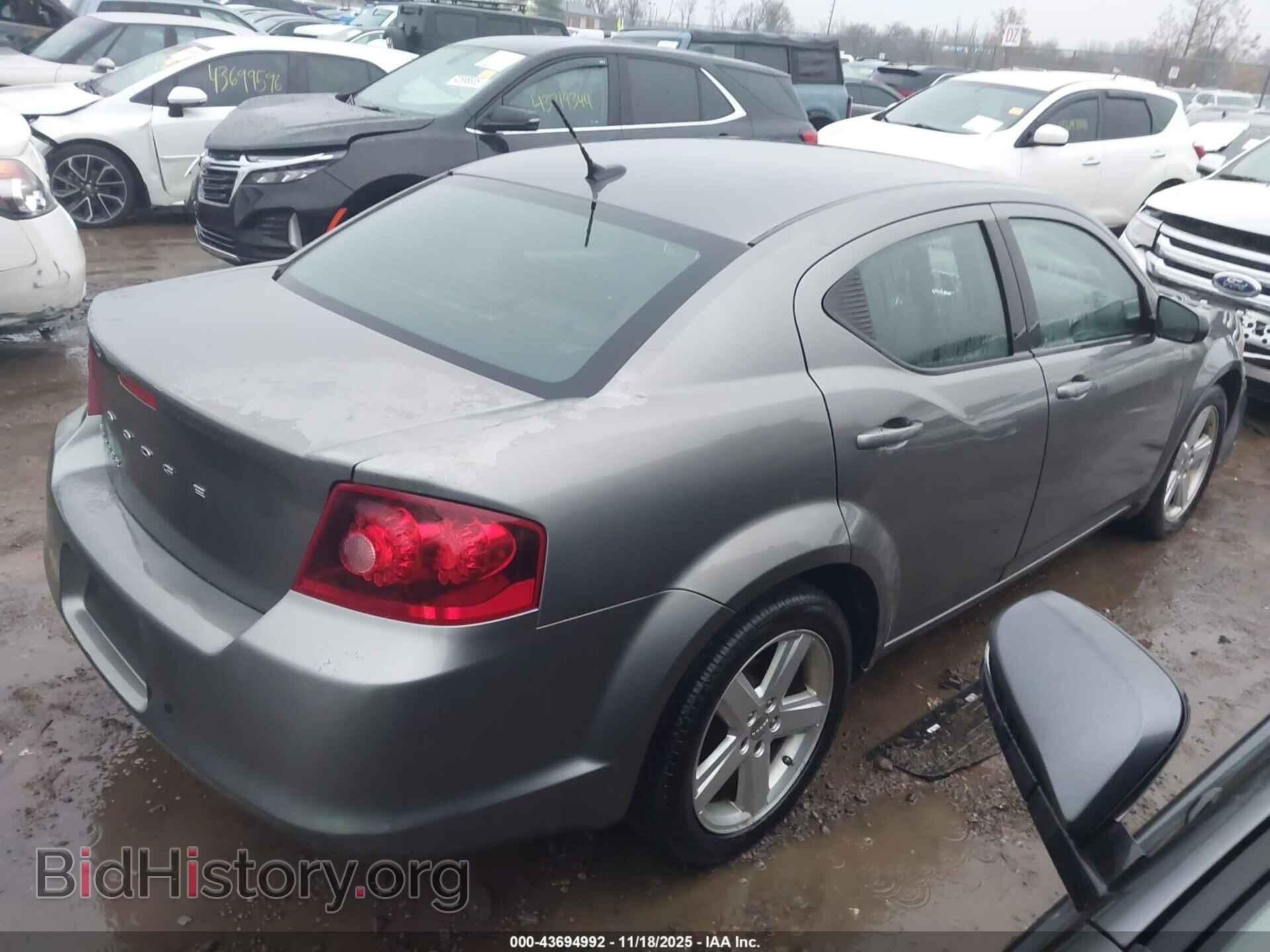 2013 DODGE AVENGER - VIN: 1C3CDZAB3DN605309 - Фото 4