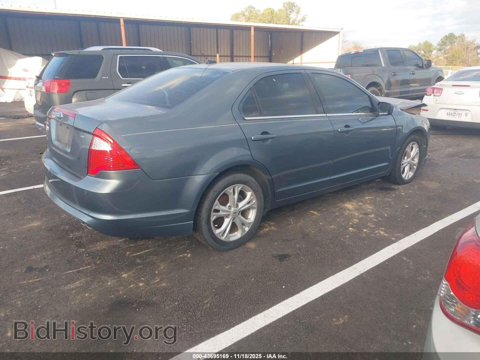 2012 FORD FUSION - VIN: 3FAHP0HA3CR145720 - Фото 4
