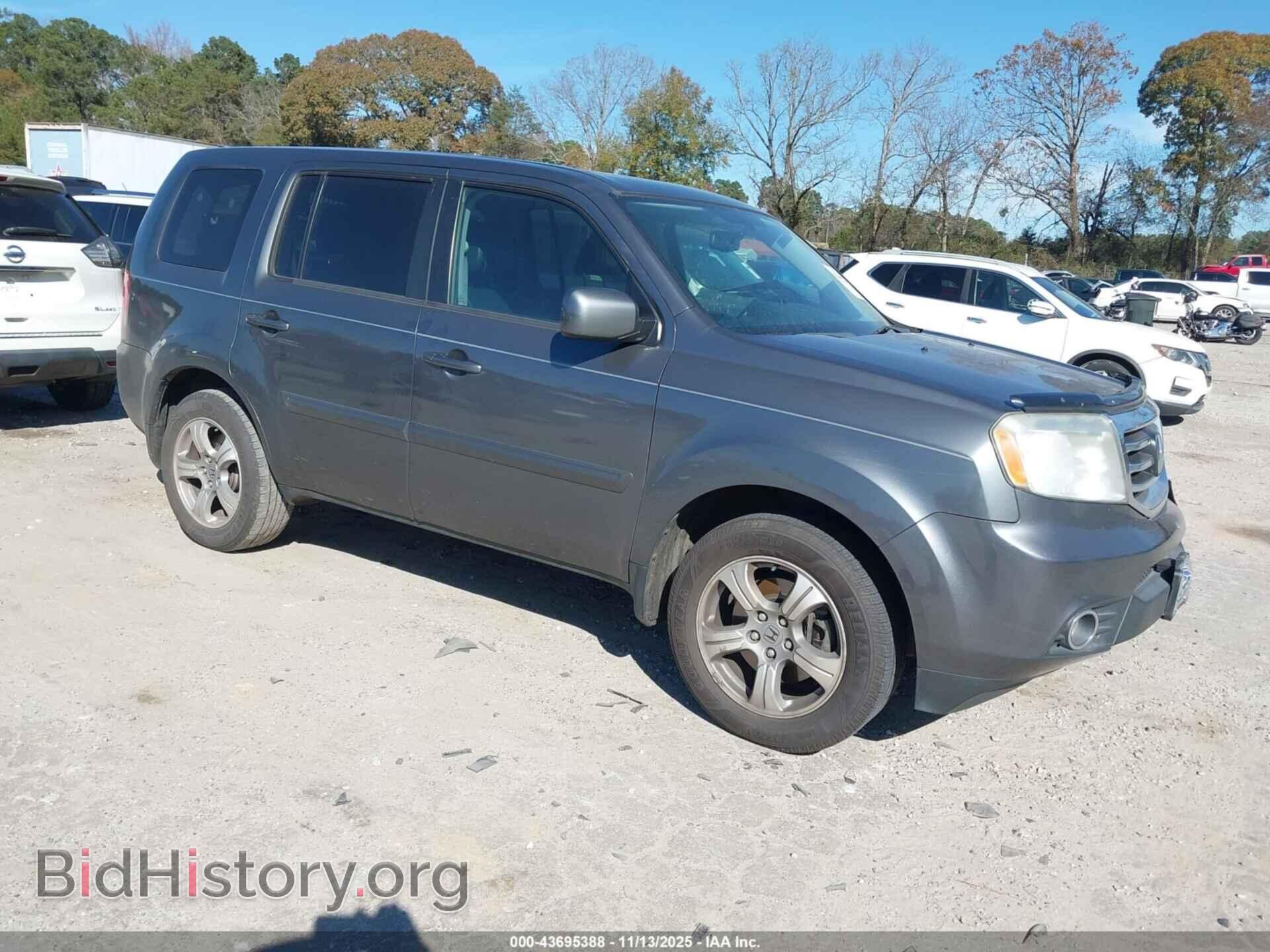 Фотография 5FNYF3H52DB006148 - HONDA PILOT 2013