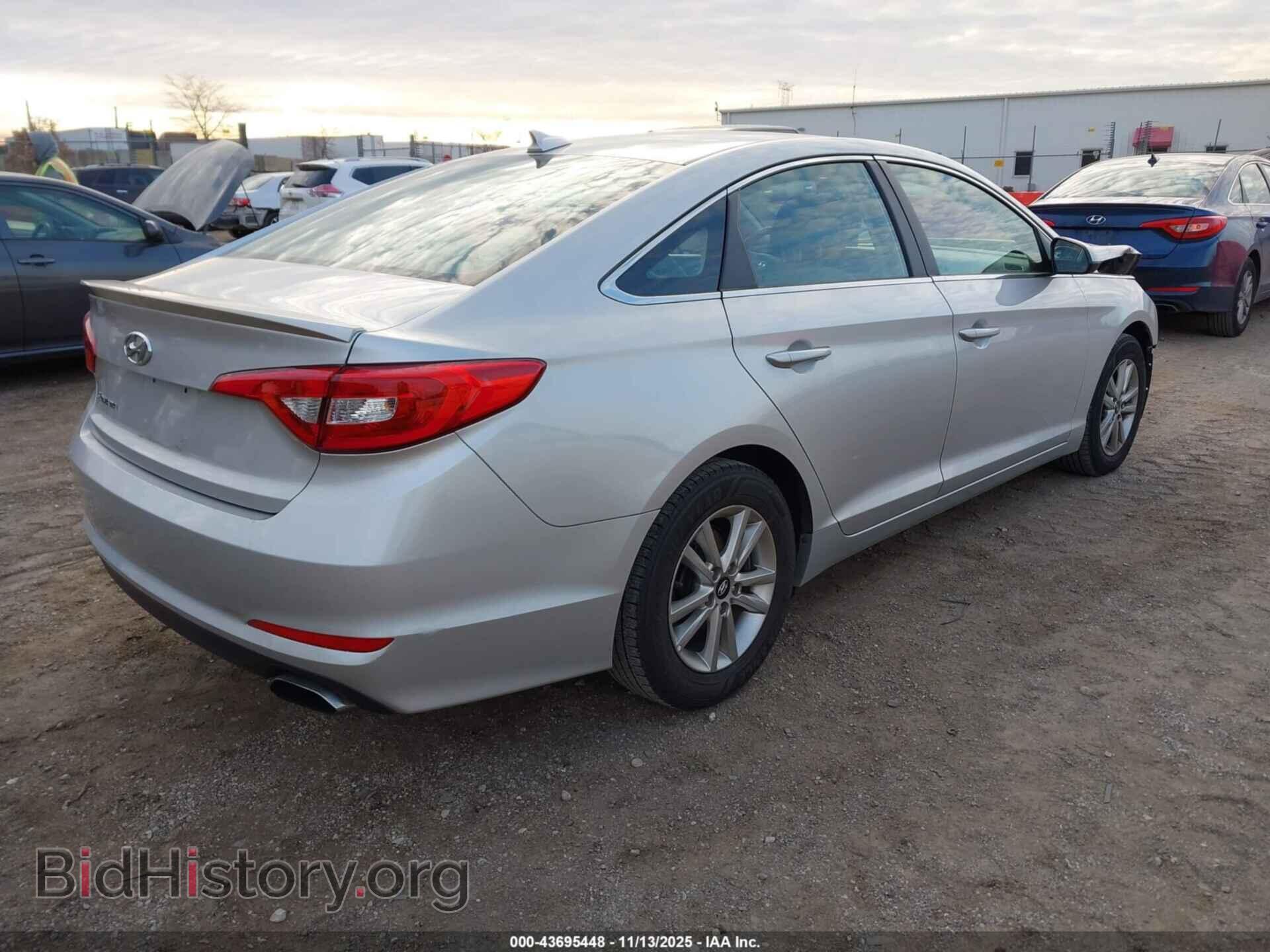 2017 HYUNDAI SONATA - VIN: 5NPE24AF7HH568075 - Фото 4