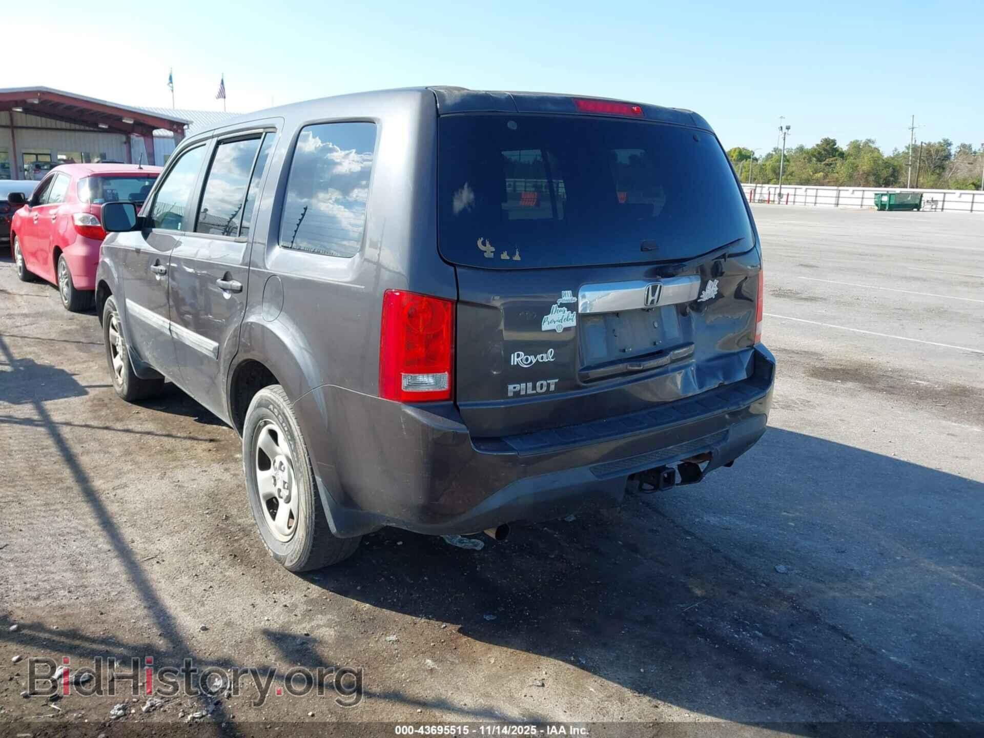 2014 HONDA PILOT - VIN: 5FNYF3H22EB026178 - Фото 3