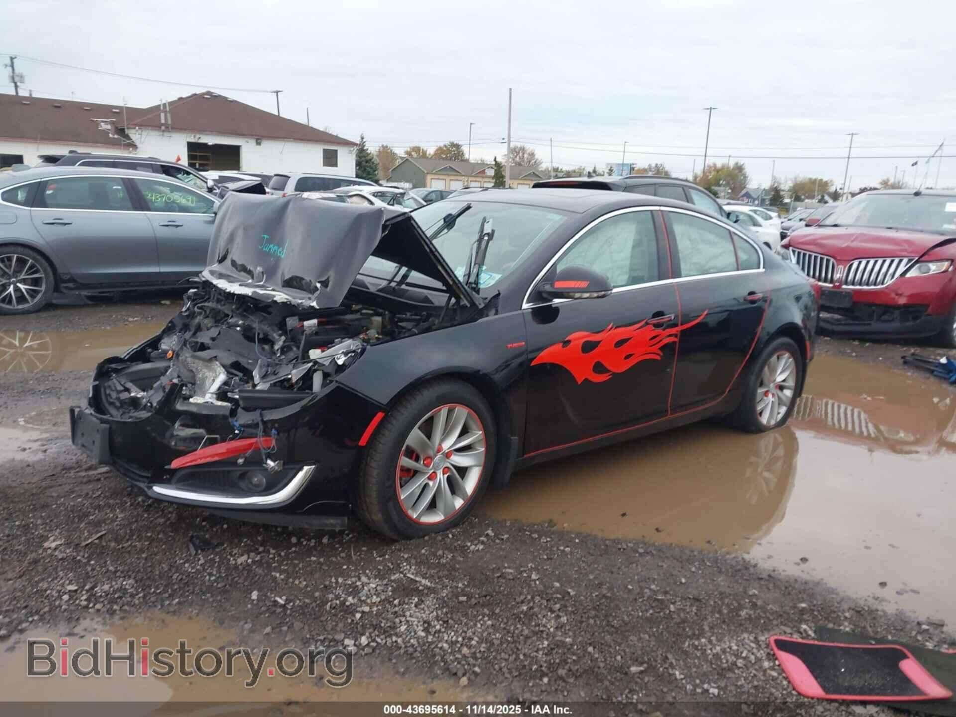 2014 BUICK REGAL - VIN: 2G4GK5EX4E9193872 - Фото 2