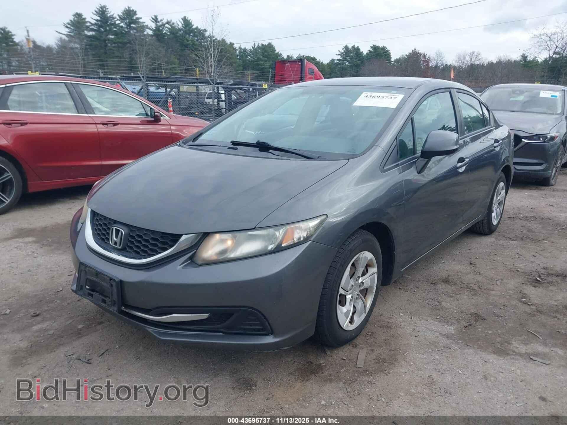 2013 HONDA CIVIC - VIN: 2HGFB2F55DH579525 - Фото 2