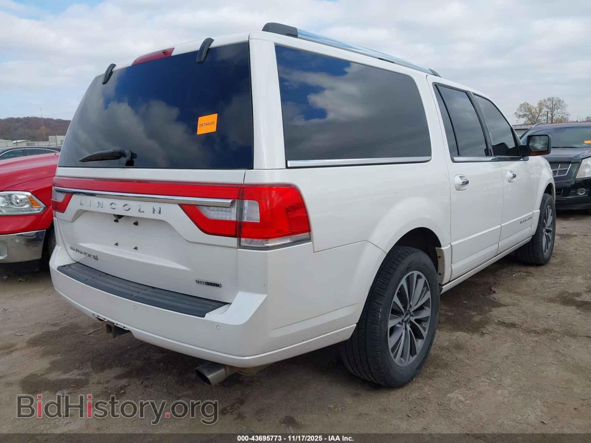 2015 LINCOLN NAVIGATOR L - VIN: 5LMJJ3HTXFEJ03805 - Photo 4