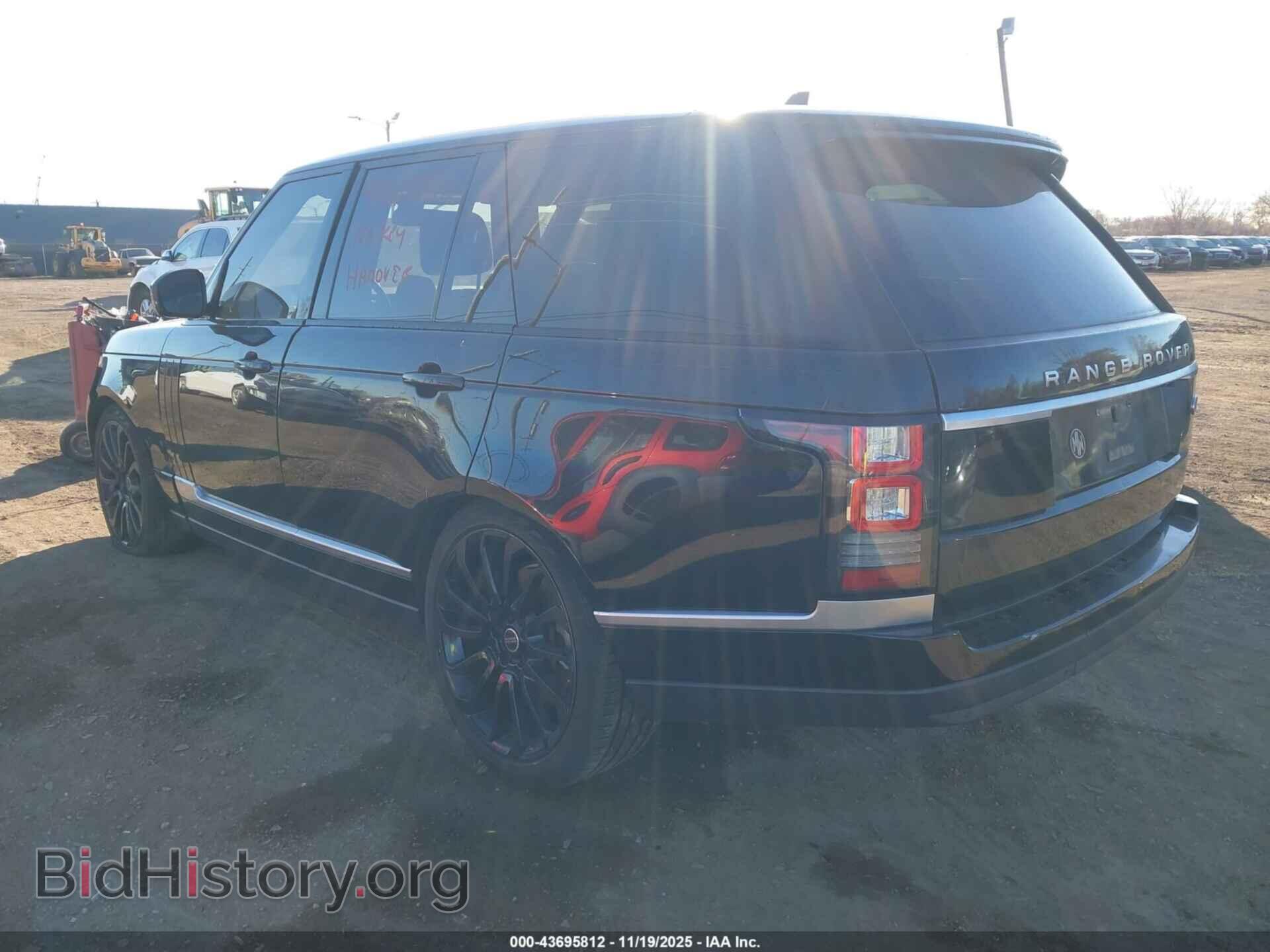 2016 LAND ROVER RANGE ROVER - VIN: SALGR2PF9GA313748 - Фото 3
