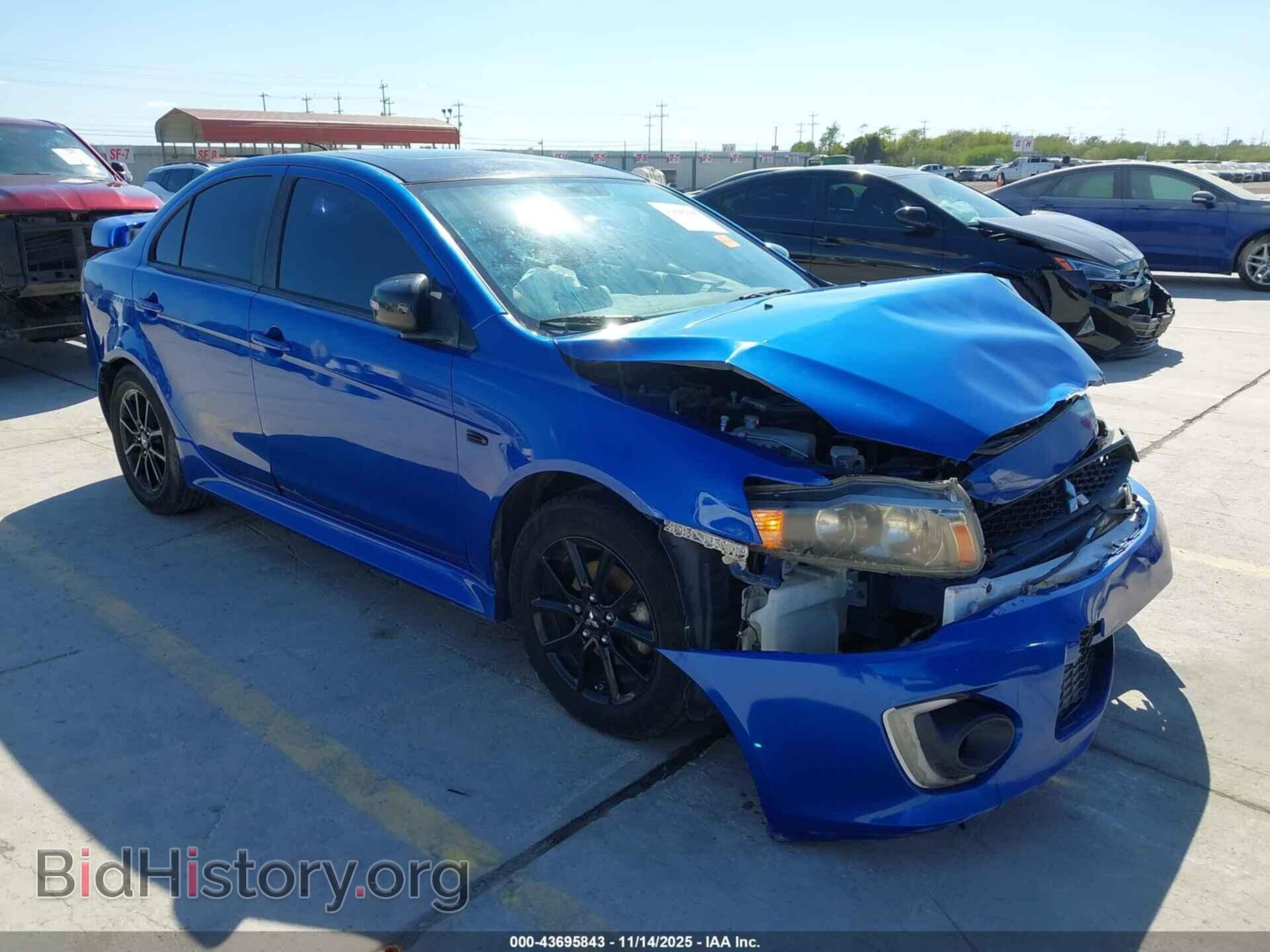 Фотография JA32U2FU0HU012347 - MITSUBISHI LANCER 2017