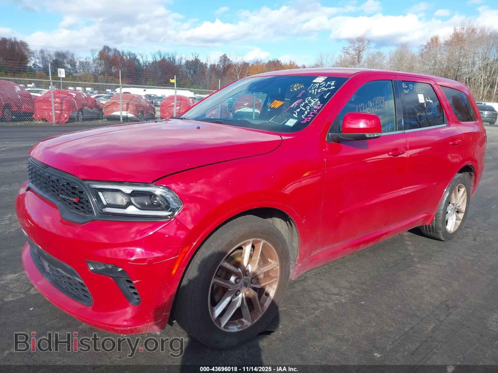 2022 DODGE DURANGO - VIN: 1C4RDHDG6NC101518 - Фото 2