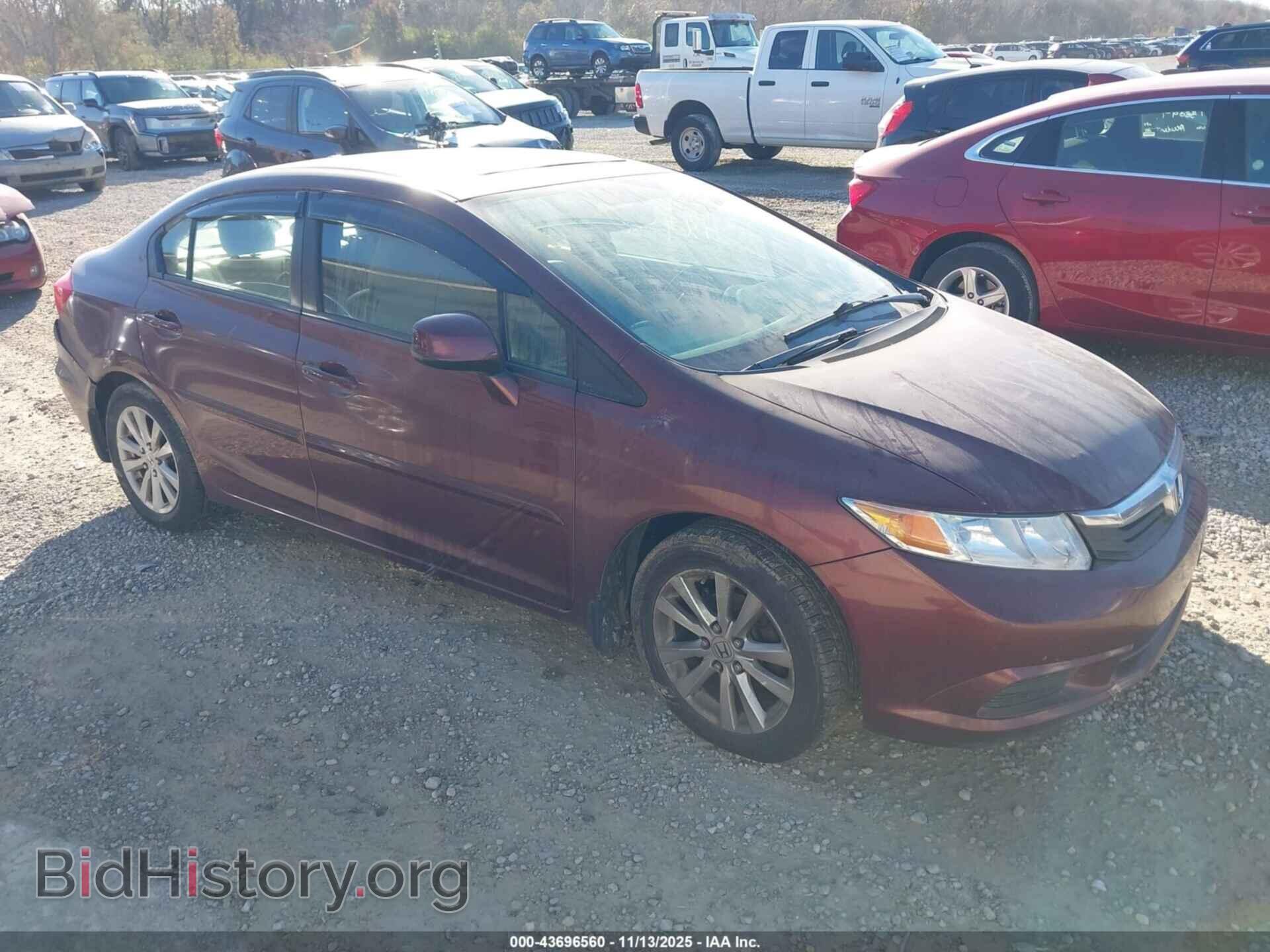 Фотография 2HGFB2F97CH509171 - HONDA CIVIC 2012