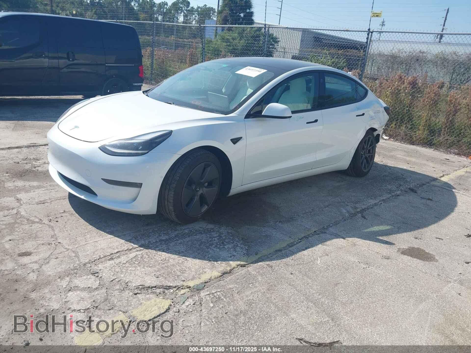 2021 TESLA MODEL 3 - VIN: 5YJ3E1EB9MF048490 - Фото 2