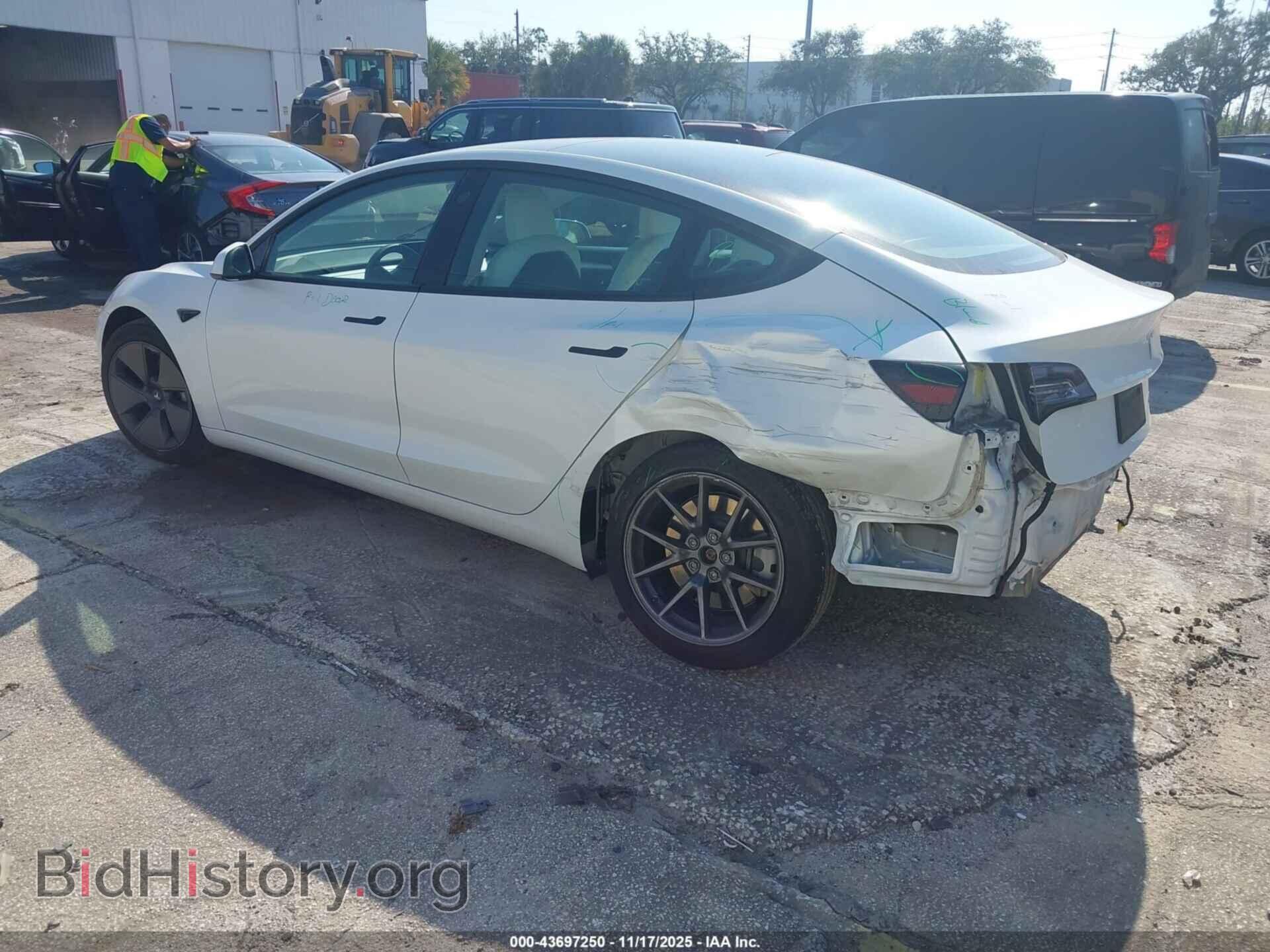 2021 TESLA MODEL 3 - VIN: 5YJ3E1EB9MF048490 - Фото 3